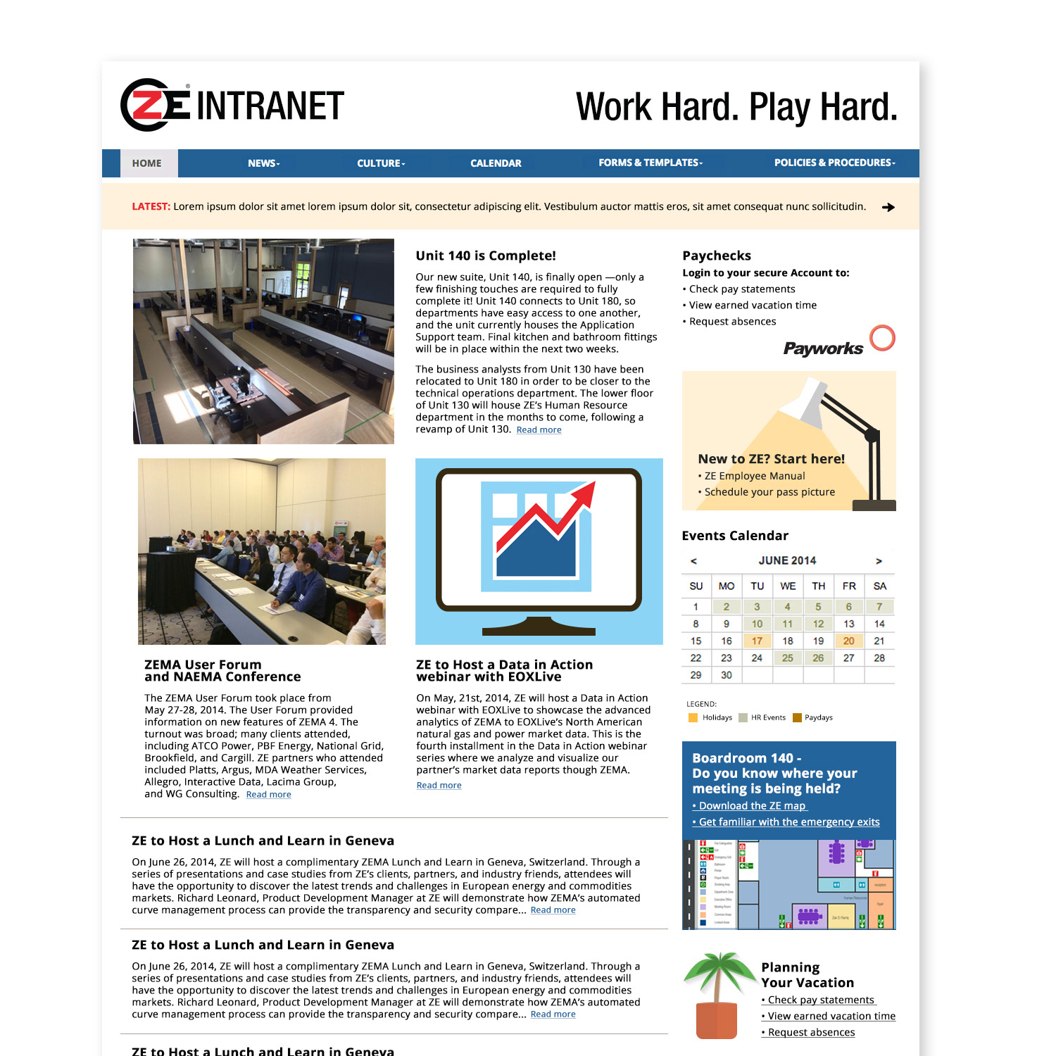 ZE Intranet
