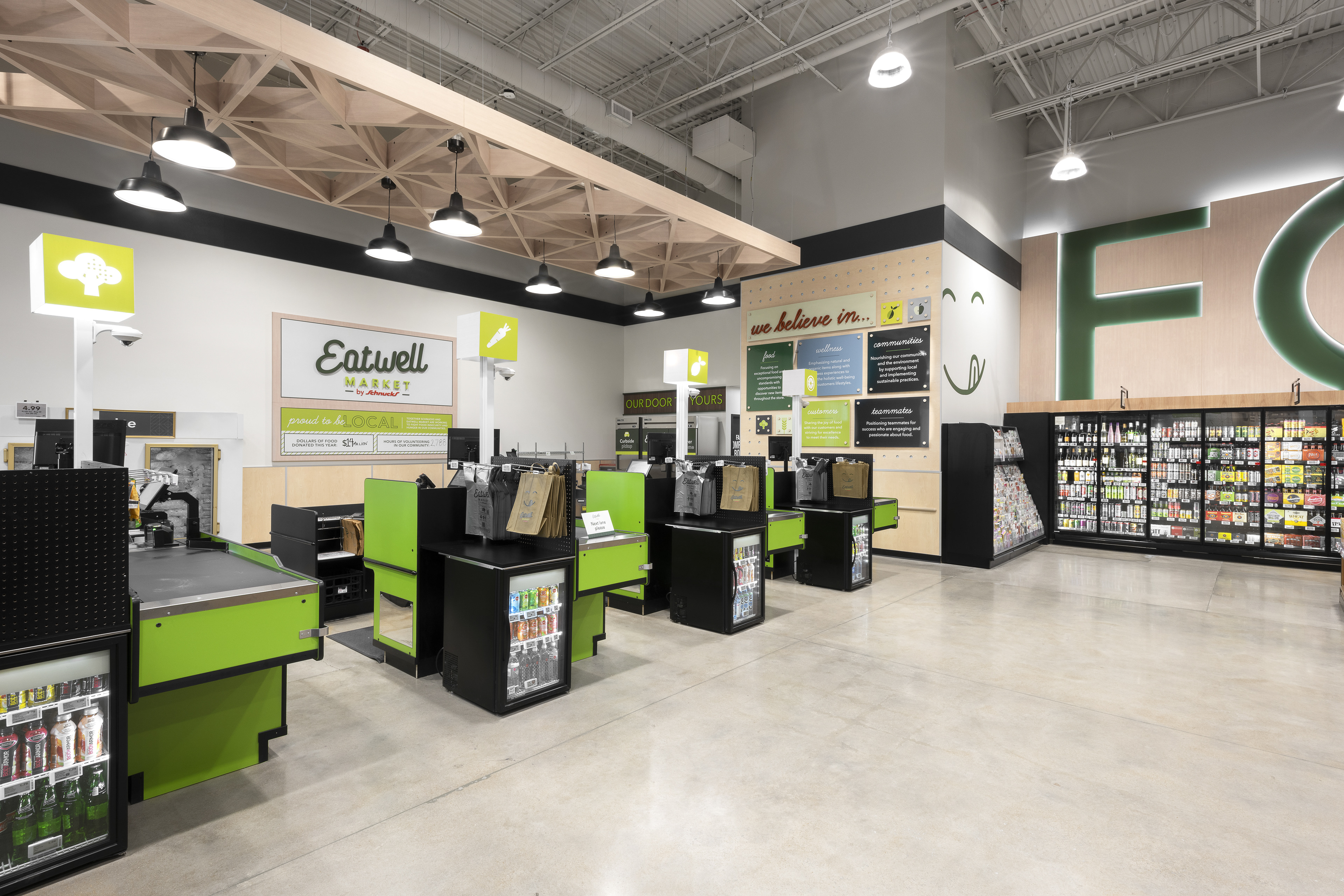 BRR Architects : Eatwell Market : Chesterfield, MO for ©Alise O'Brien Photography