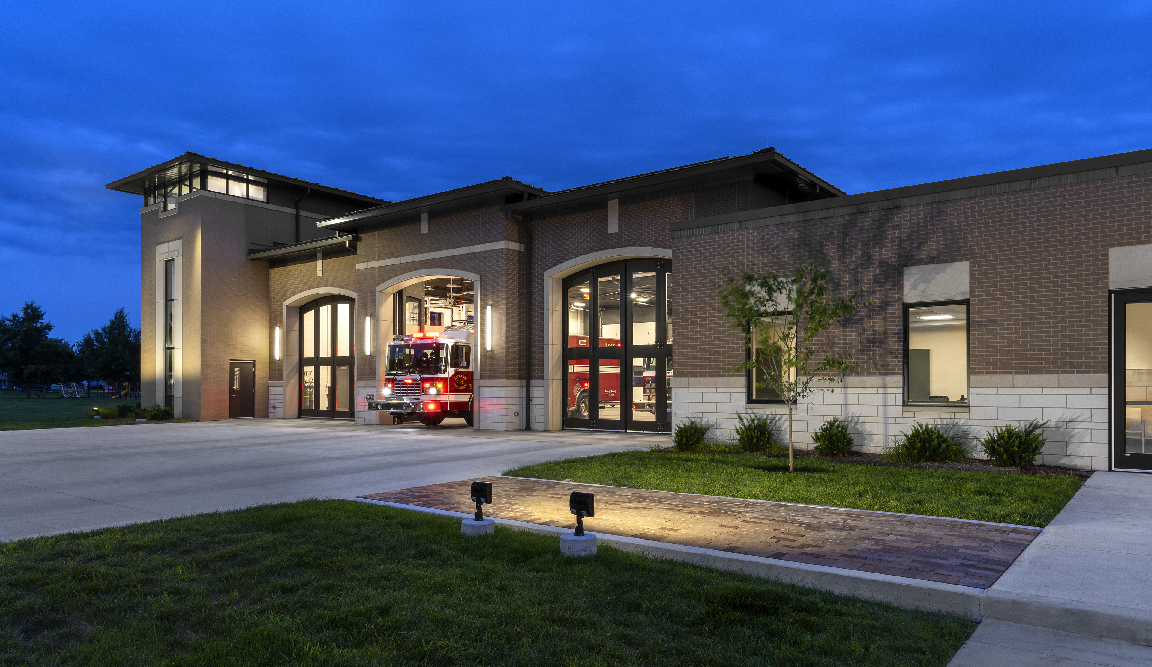 FGM Architects : Roxanna Village Hall : Roxanna, IL