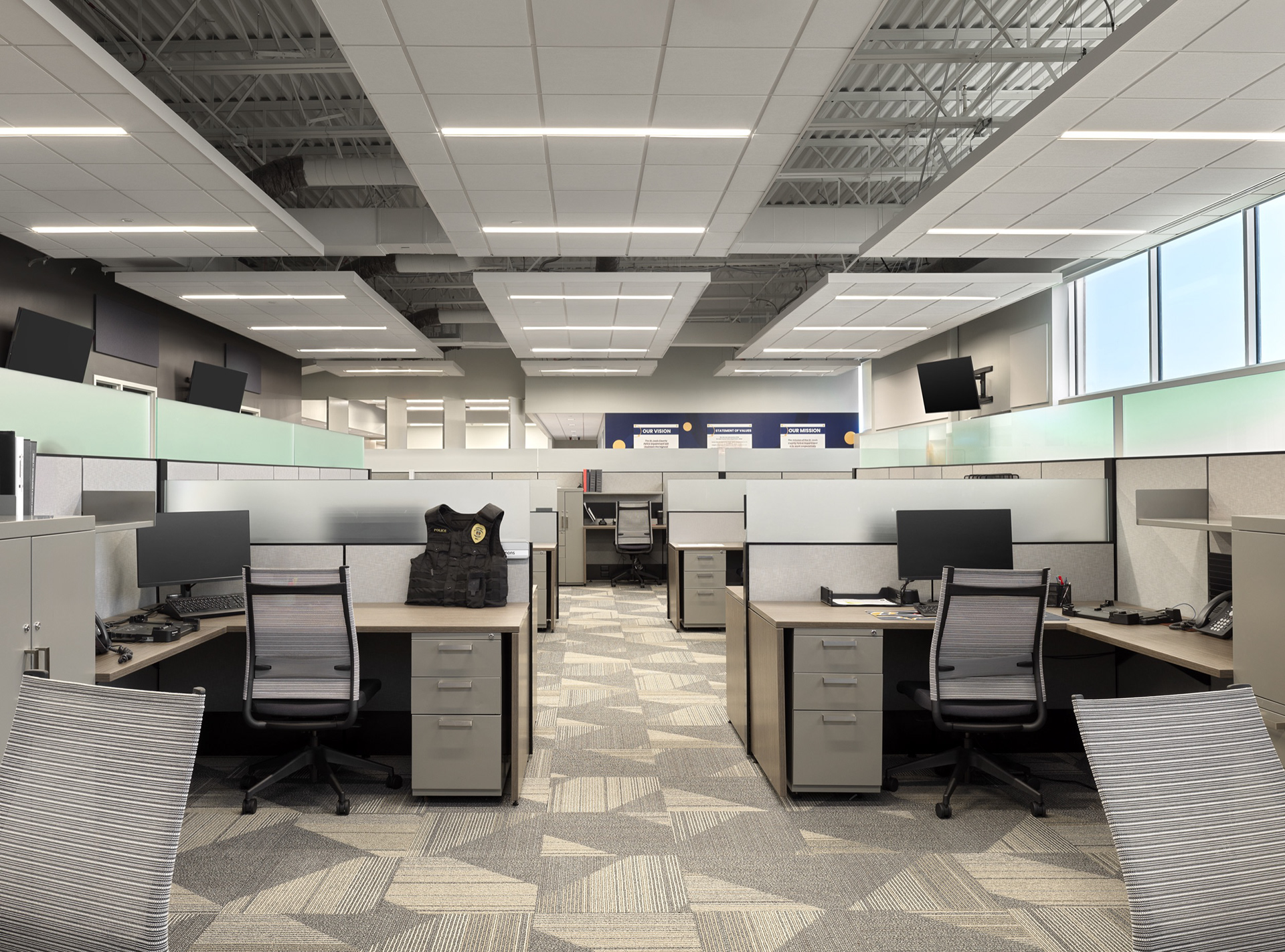 M+H Architects & Architects Design Group : St. Louis County Police Precinct 1 : Florissant, MO