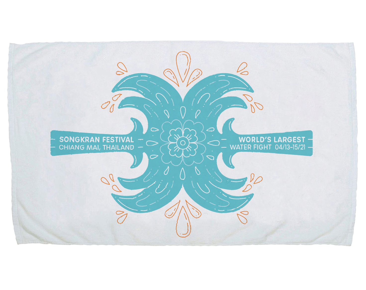 Songkran Festival Towel