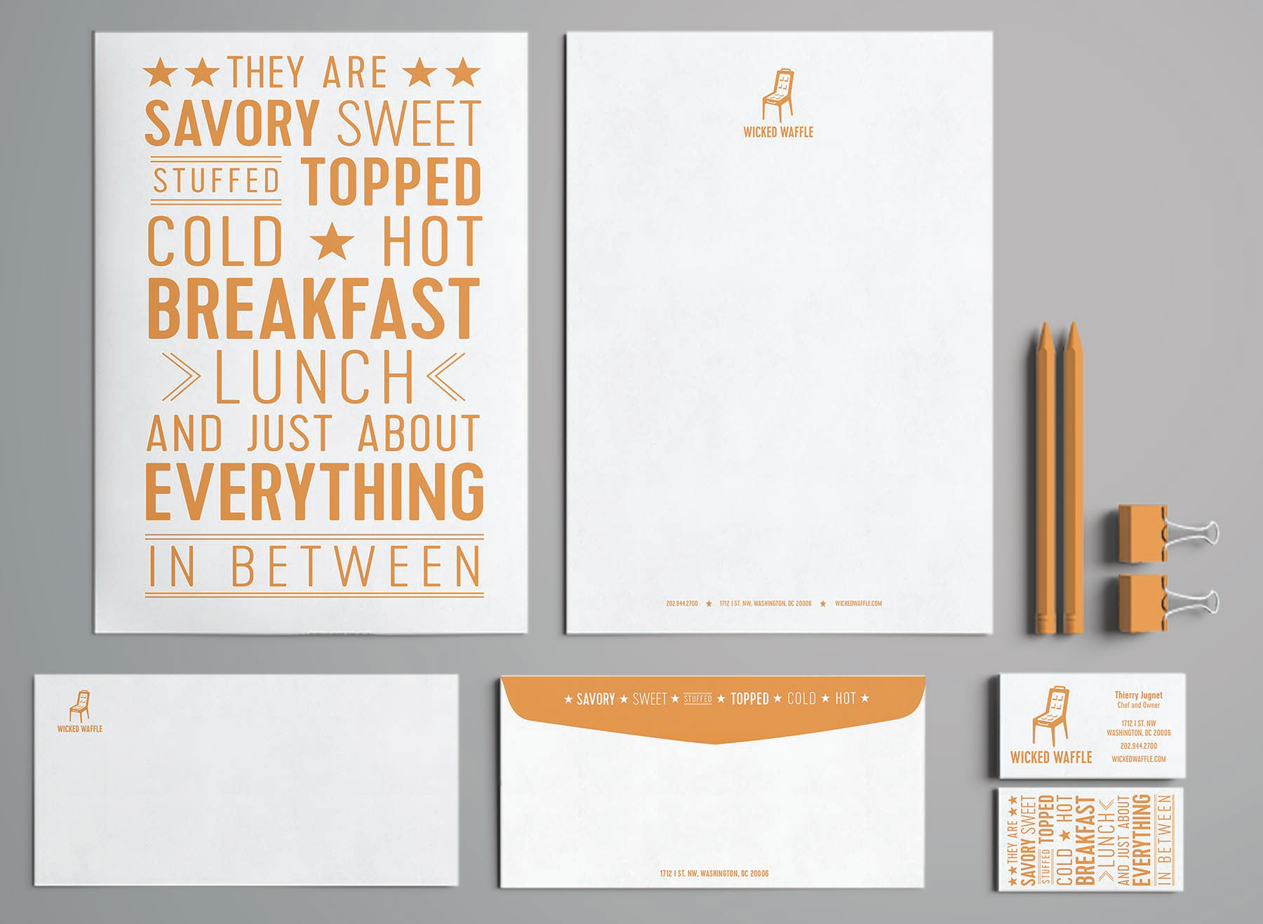 Wicked Waffle Stationery