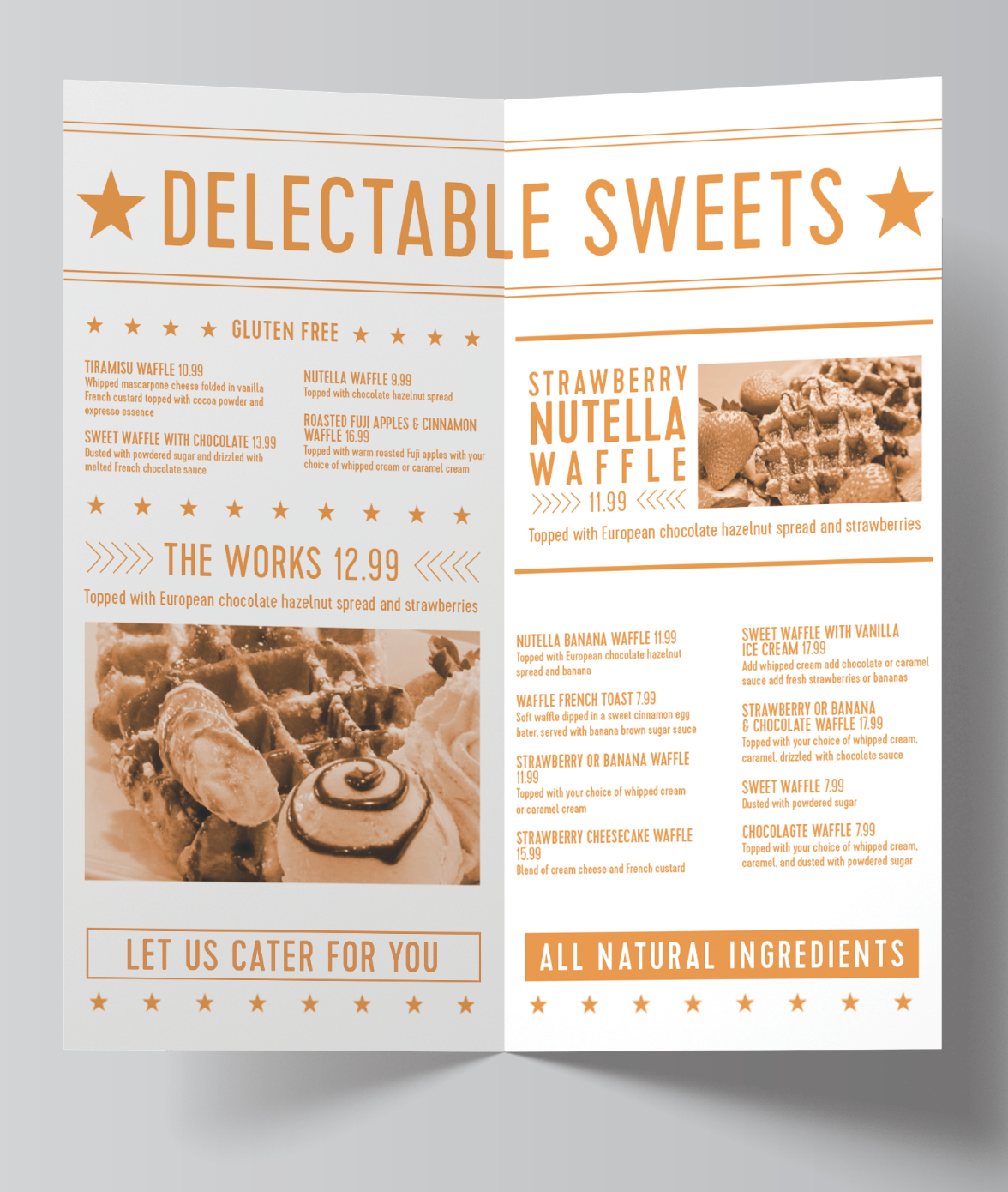 Wicked Waffle Menu