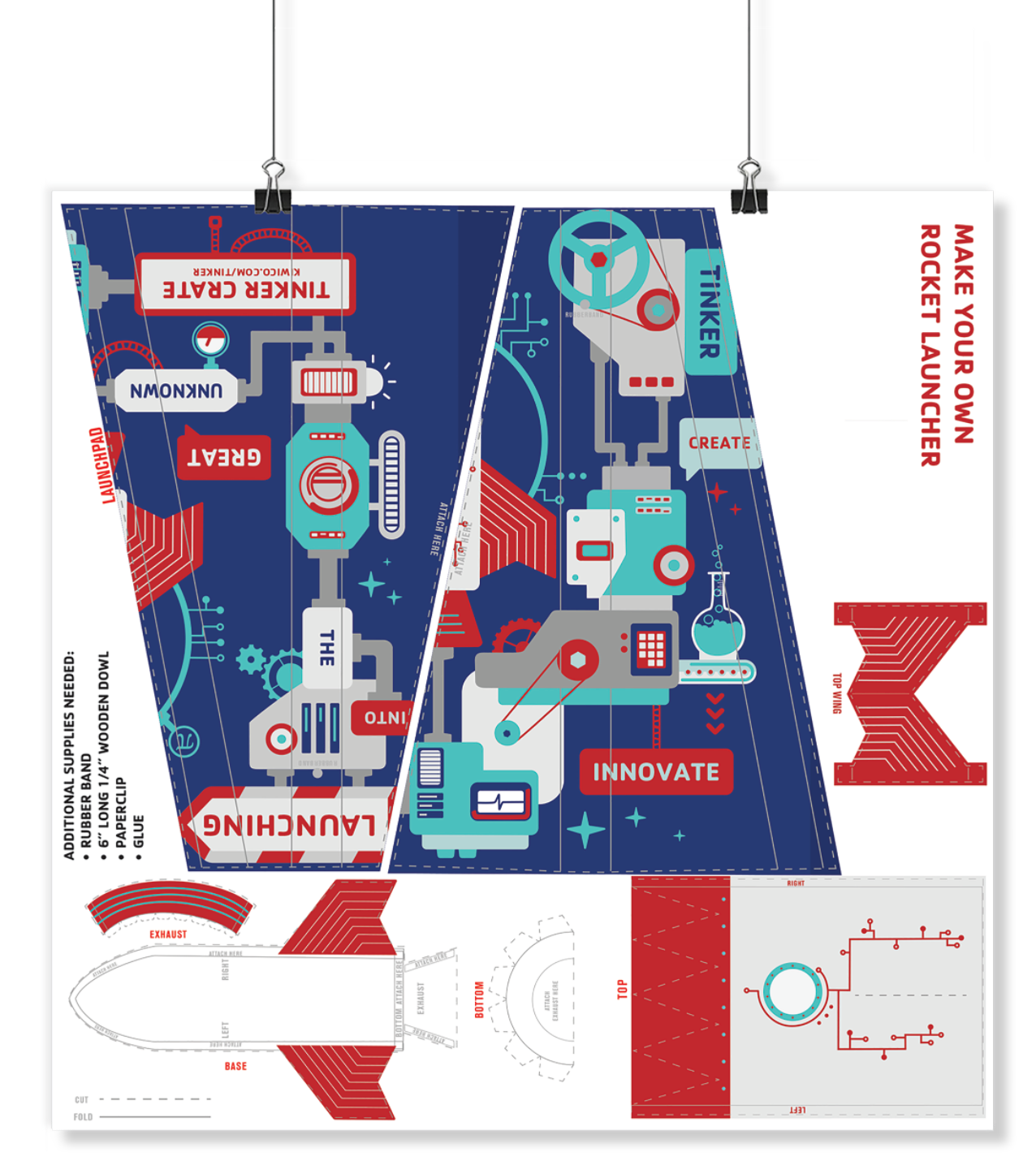 Tinker Crate Poster Back