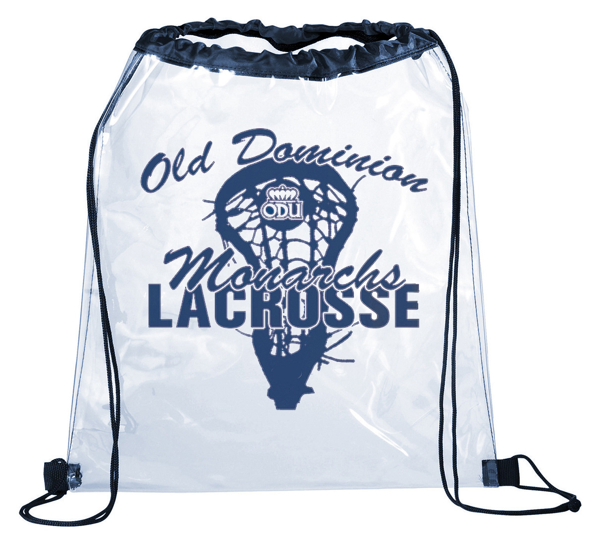 Lacrosse Clear Drawstring Bag