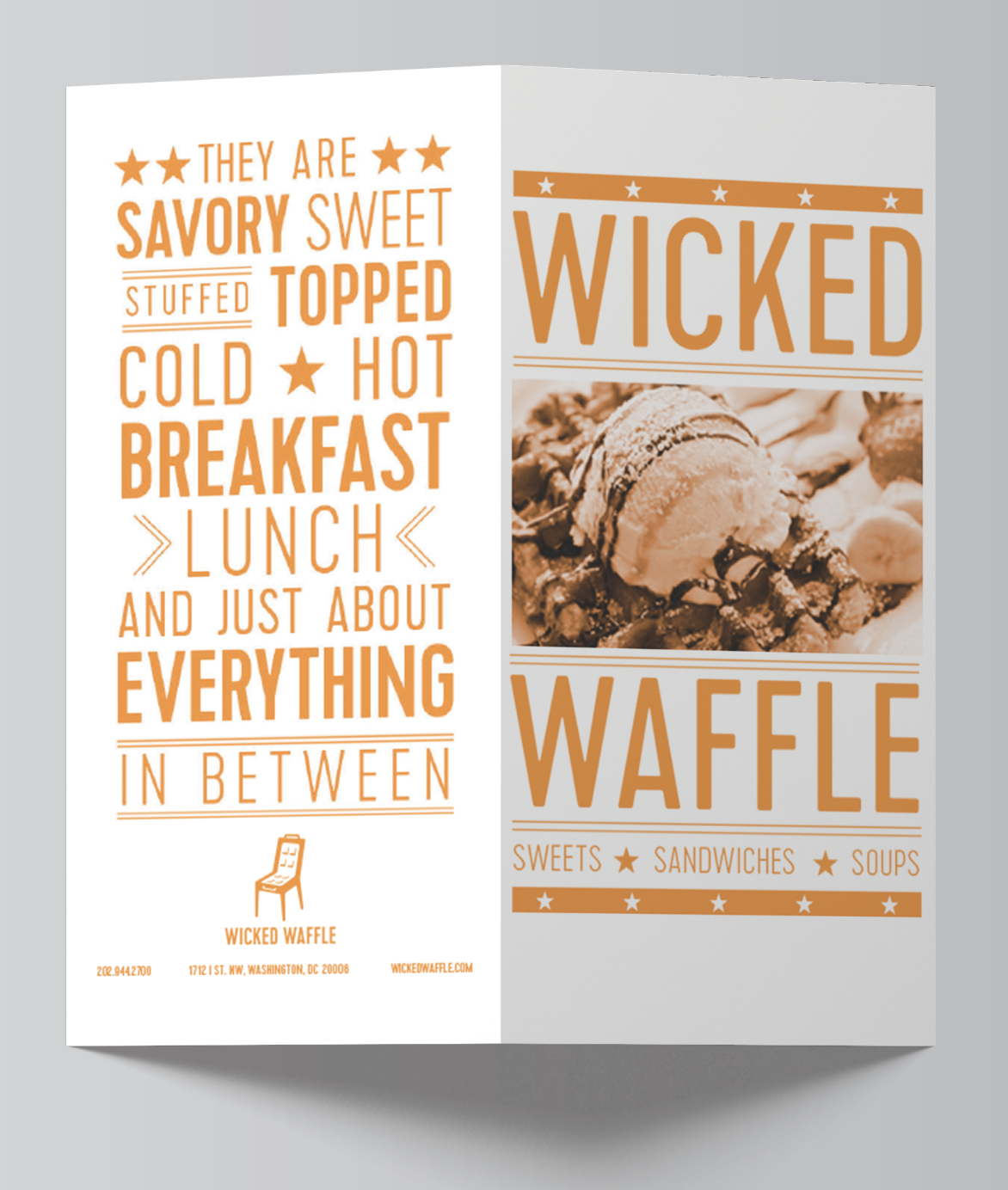 Wicked Waffle Menu Cover