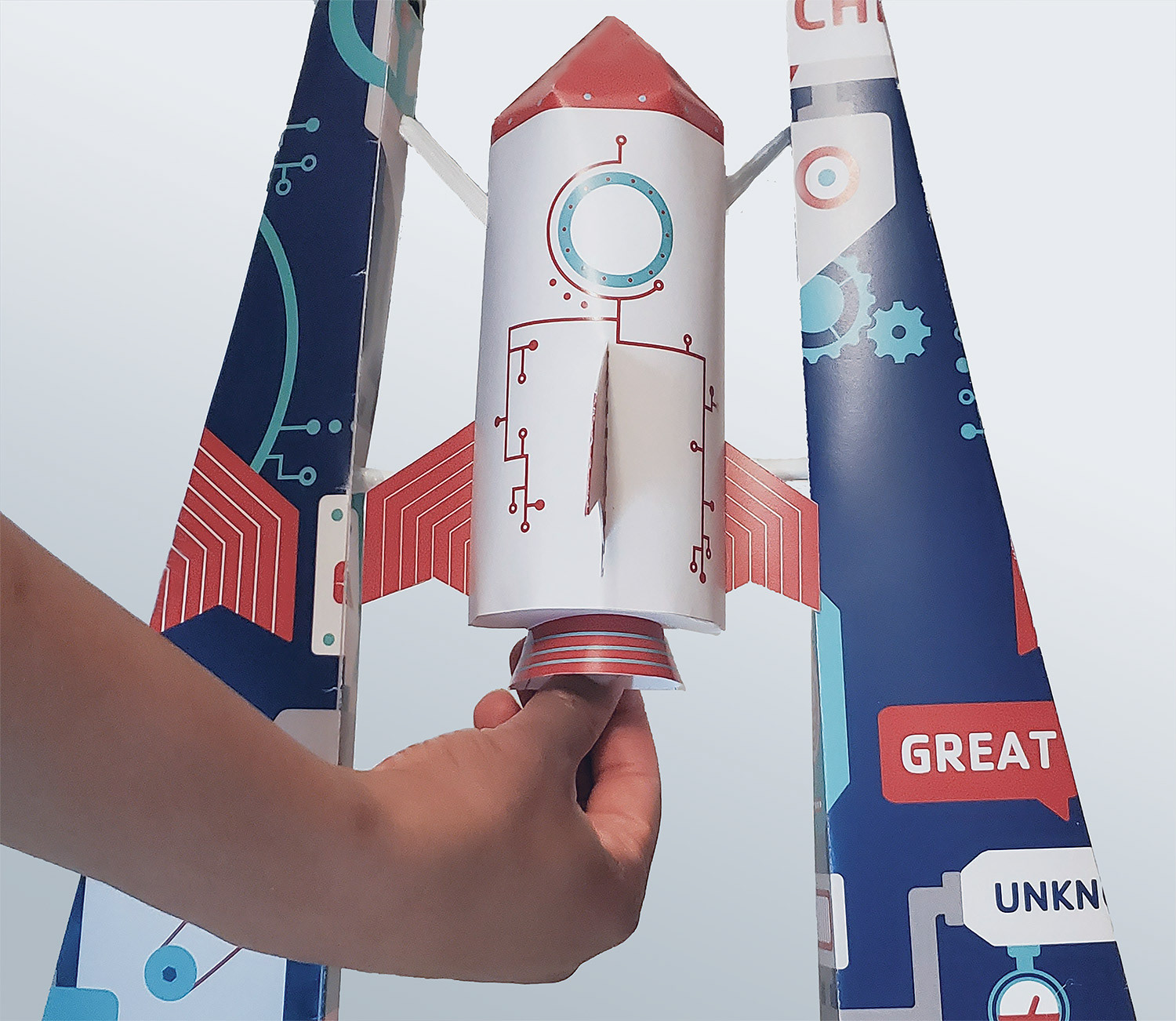 Tinker Crate 3D Rocket Launcher
