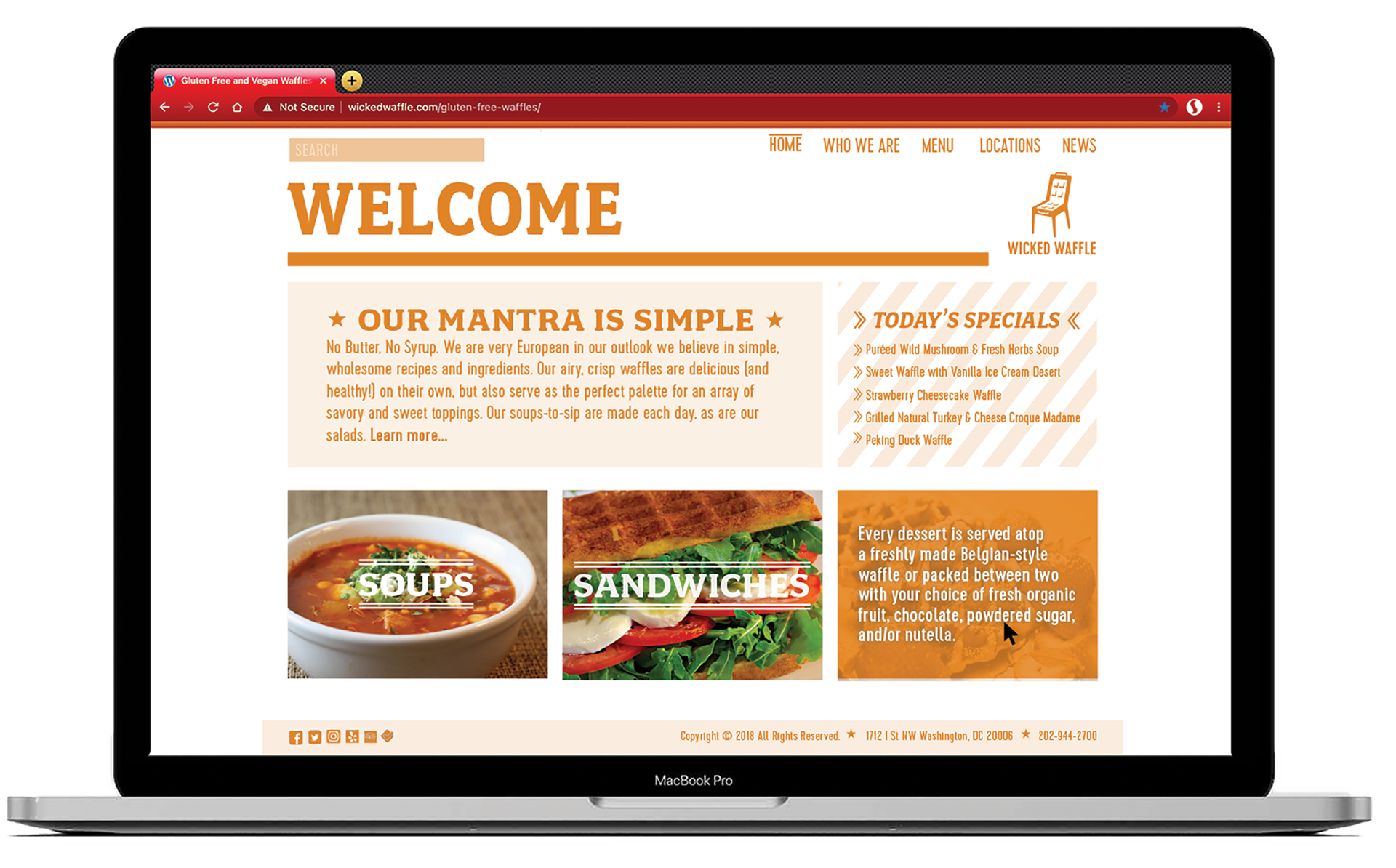 Wicked Waffle Home Page
