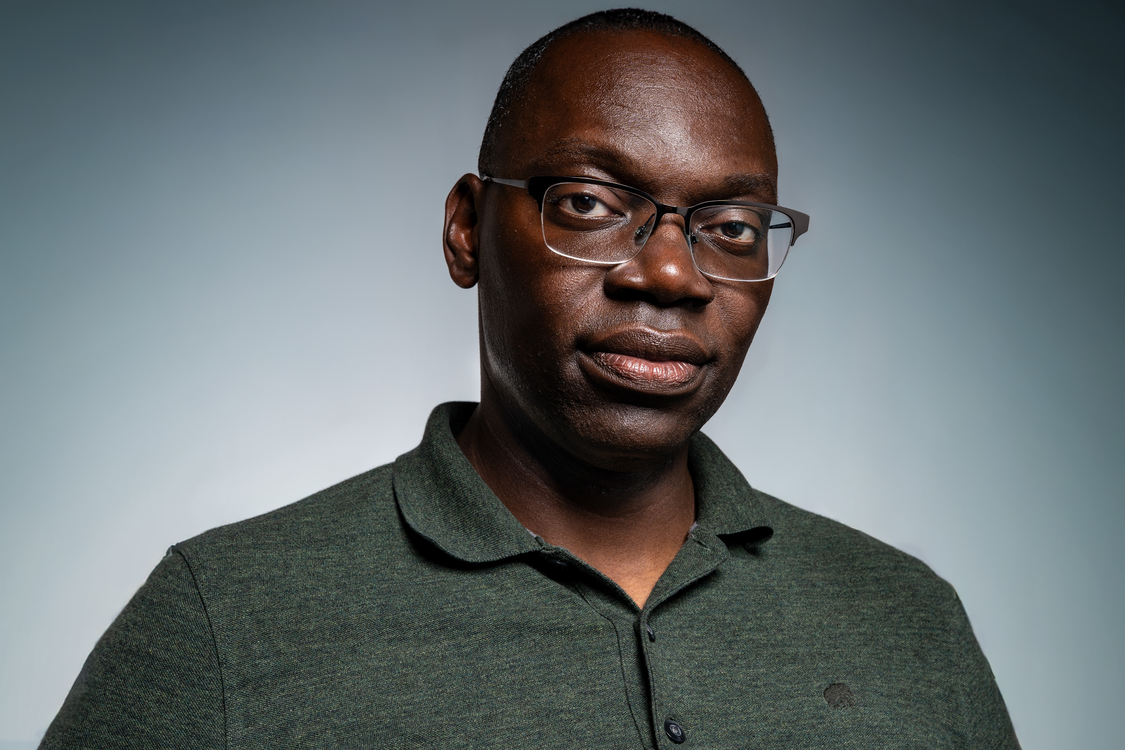 Lt. Governor Garlin Gilchrist II poses for a portrait after an interview with a reporter while in the studio at The State News Office in East Lansing, Michigan on Tuesday, September 2, 2025. 