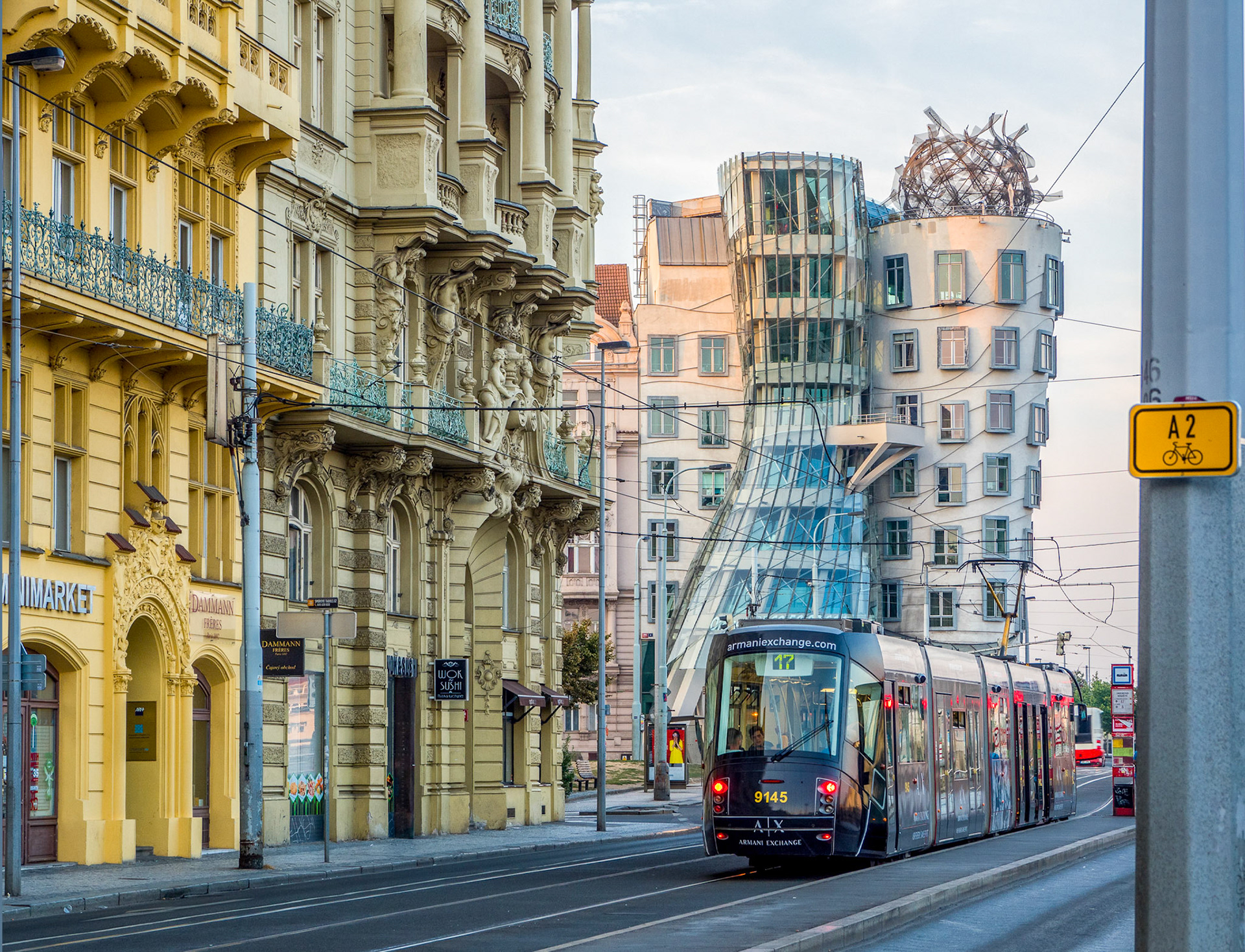 Prague-Dancing buildings