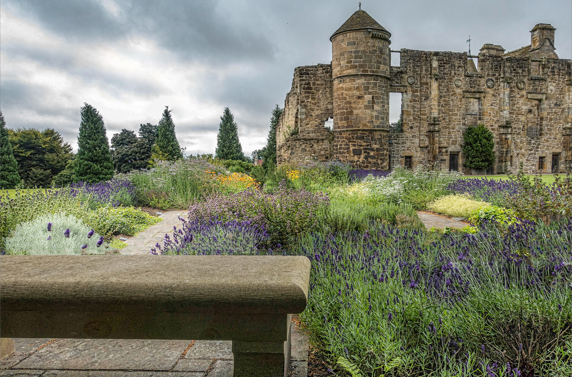 Scotland-Ruins of St. Andrew’s church