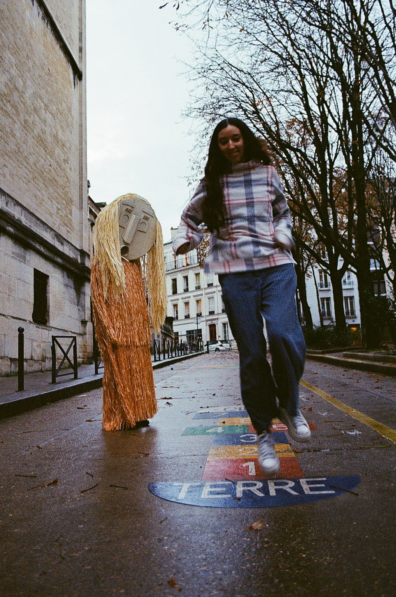 bisous, marie - music video BTS on 35mm