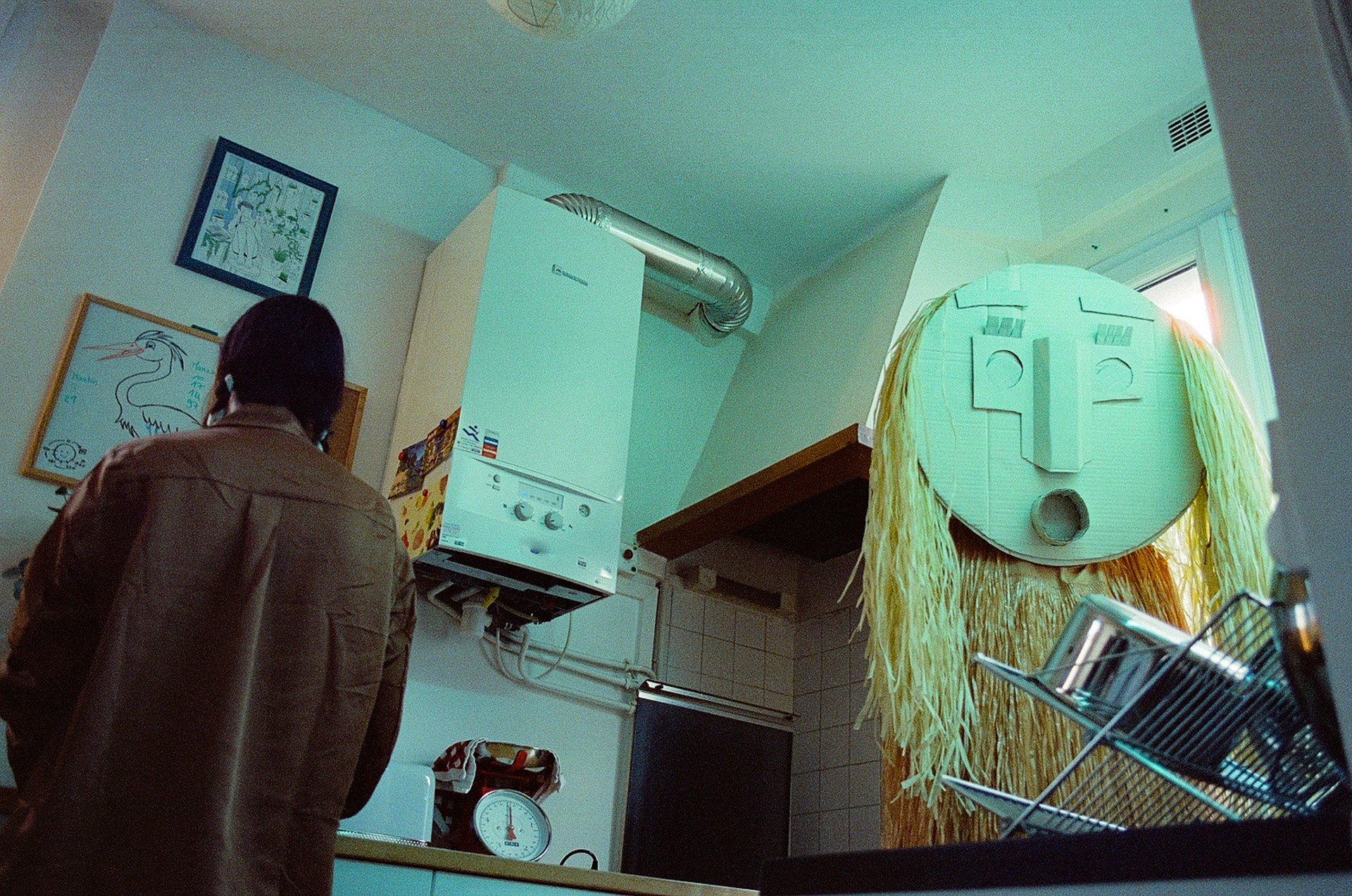 bisous, marie - music video BTS on 35mm