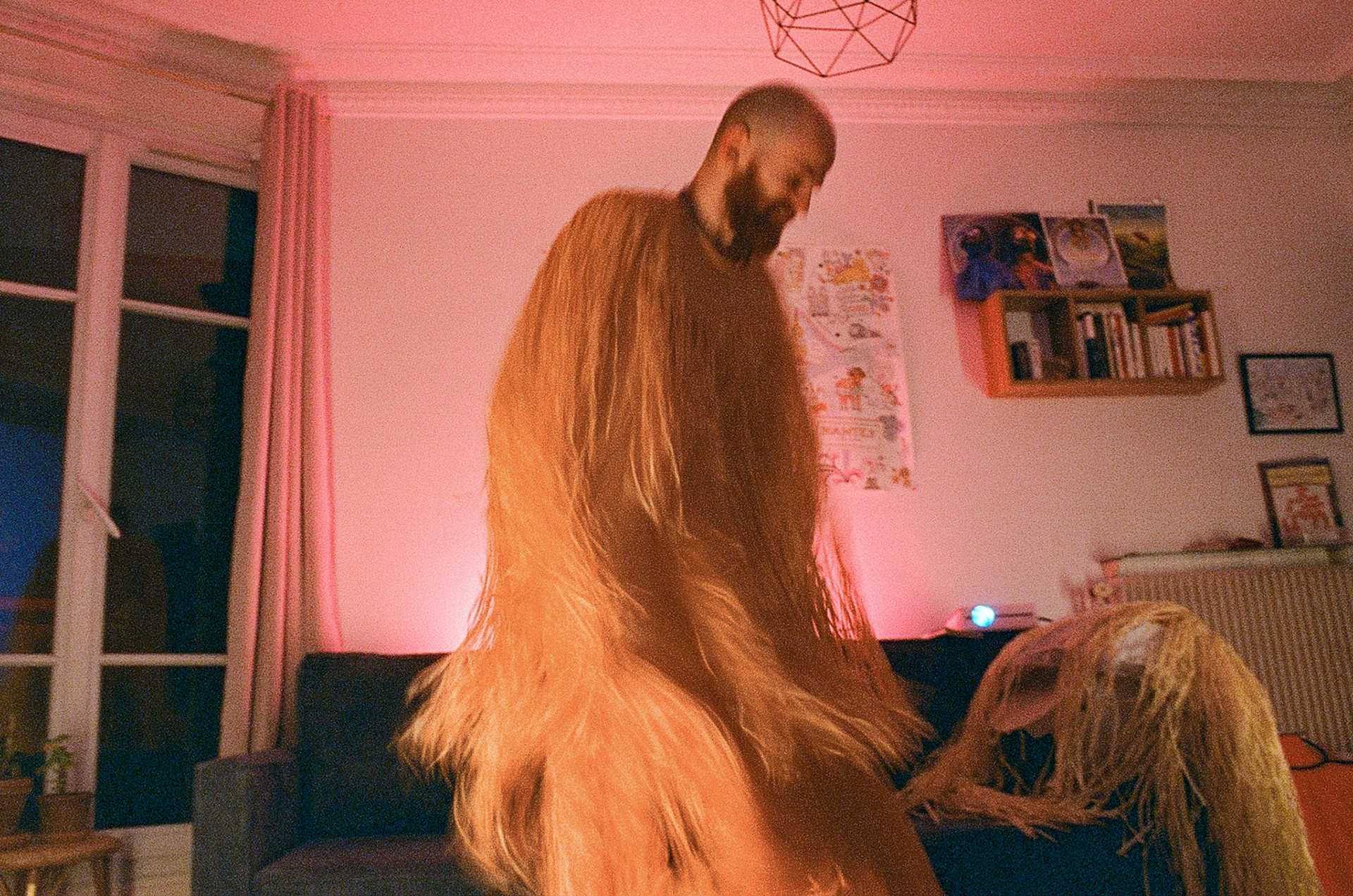 bisous, marie - music video BTS on 35mm