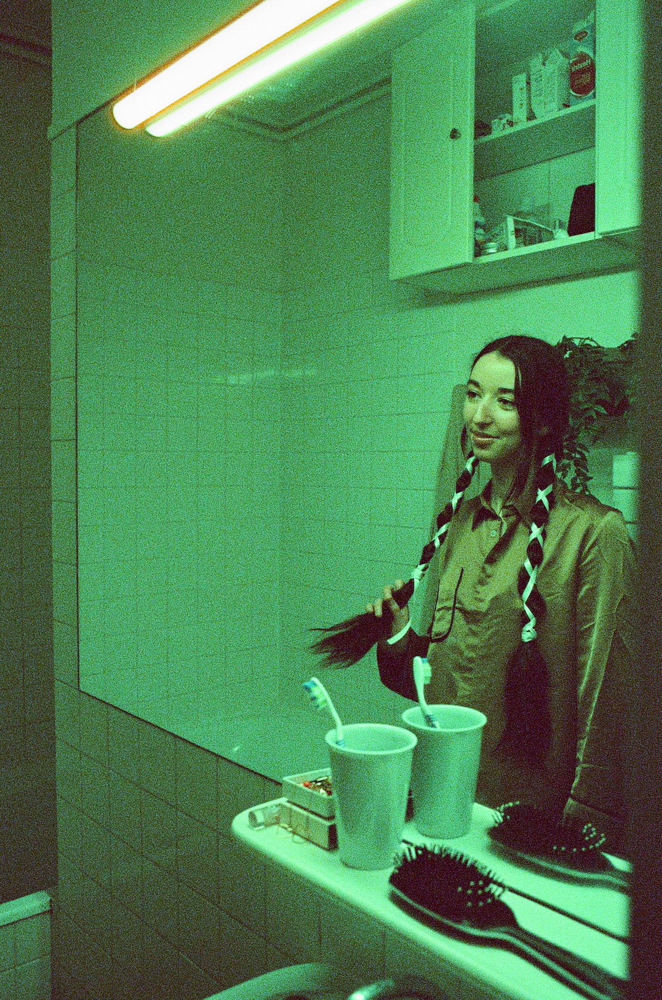 bisous, marie - music video BTS on 35mm