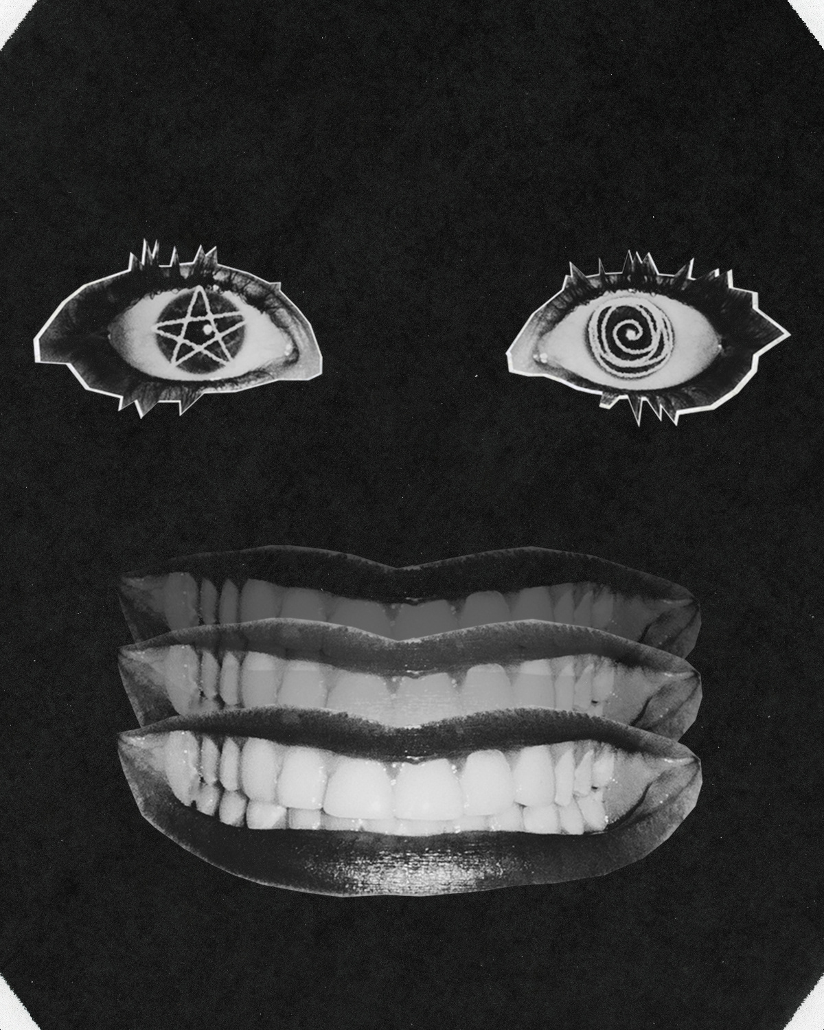 self portait collage
