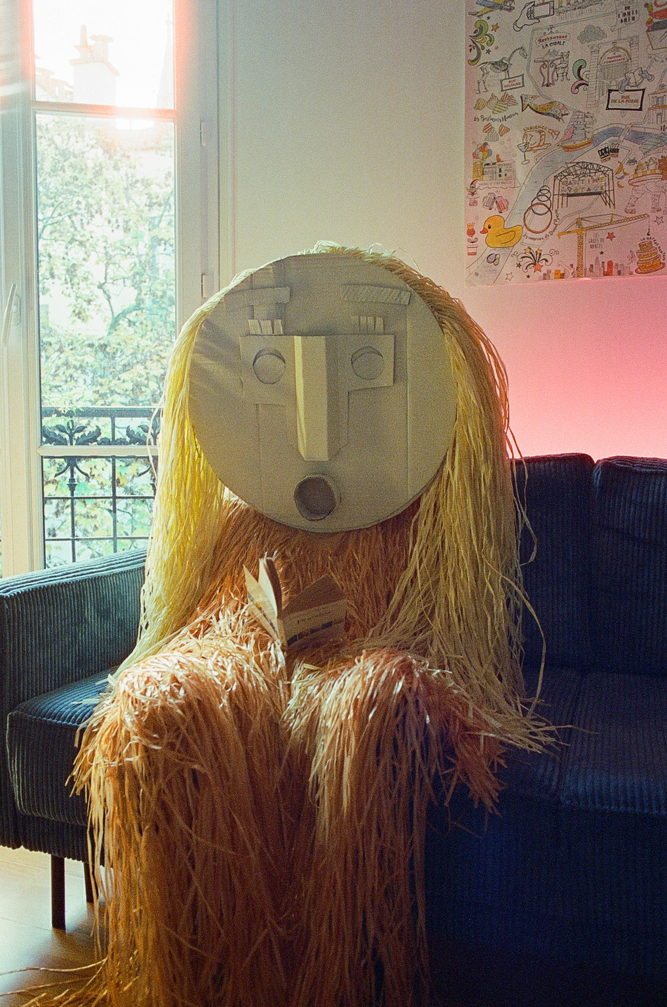 bisous, marie - music video BTS on 35mm