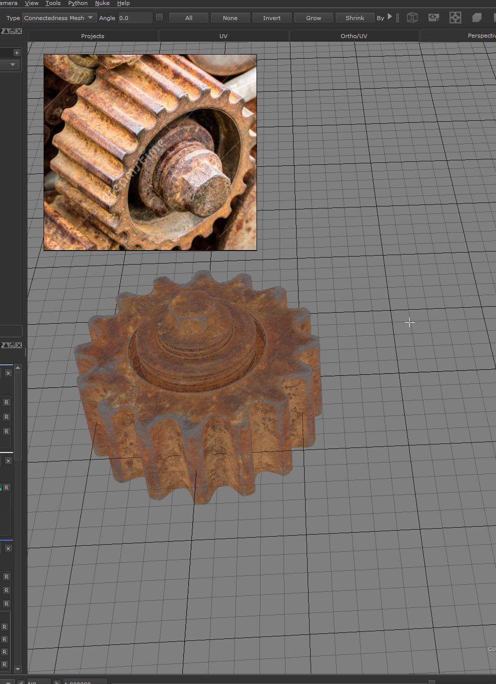 Mari model with reference