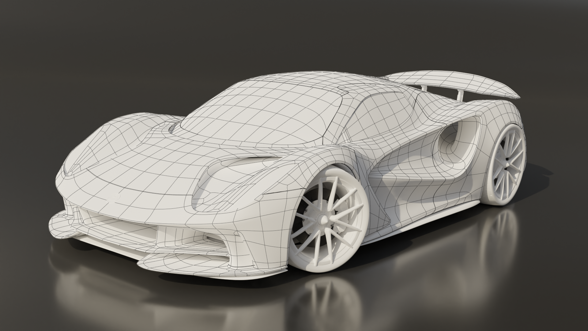 Wireframe front