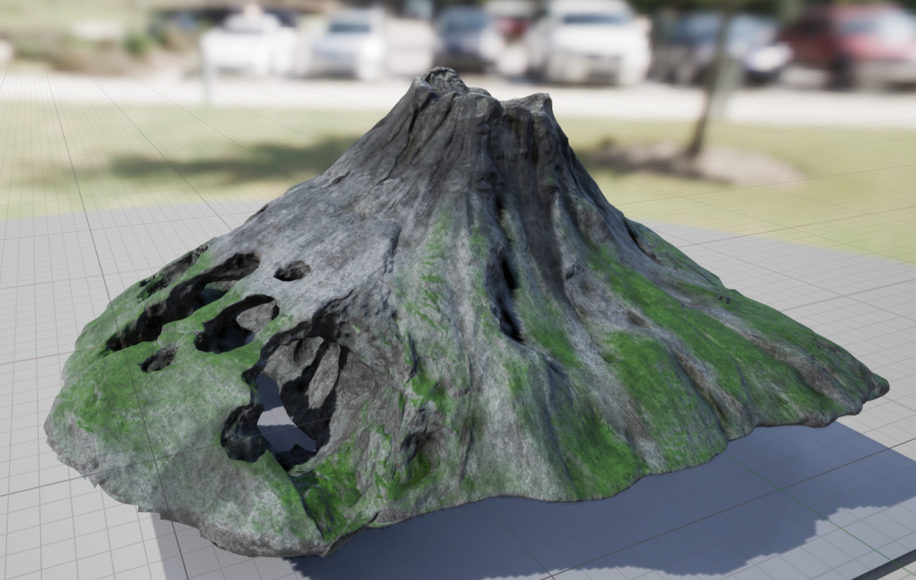 Volcano model