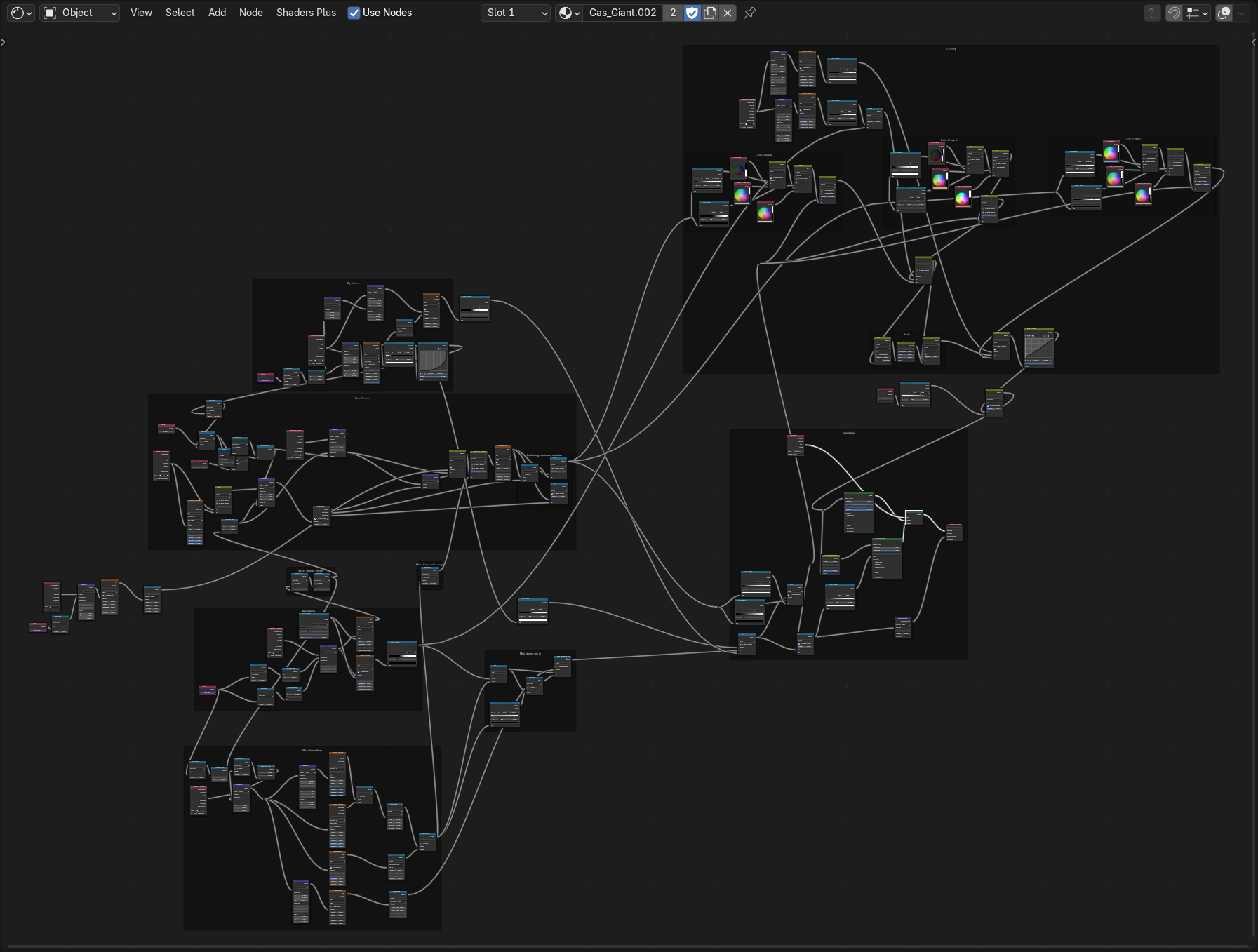 Procedural Shader nodes in Blender