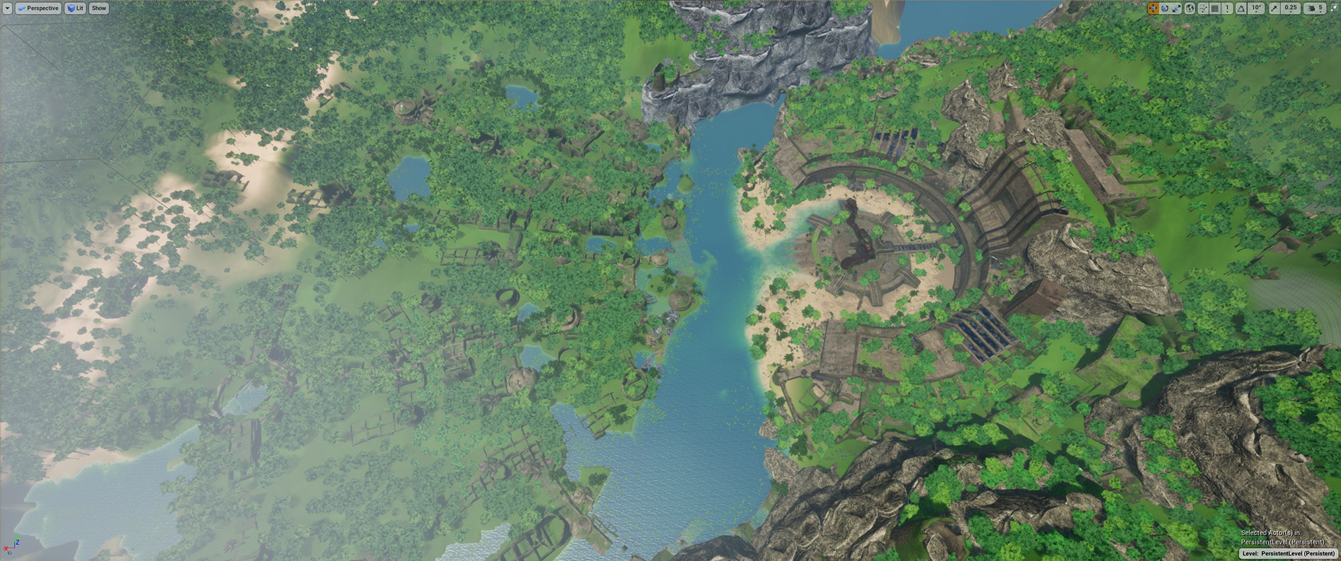 Top view