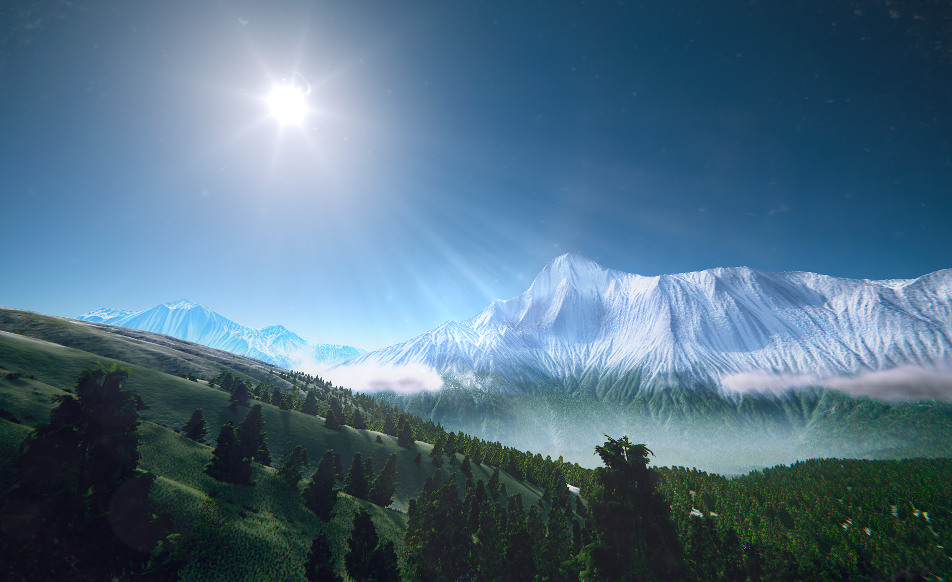 Mountain environment experiment