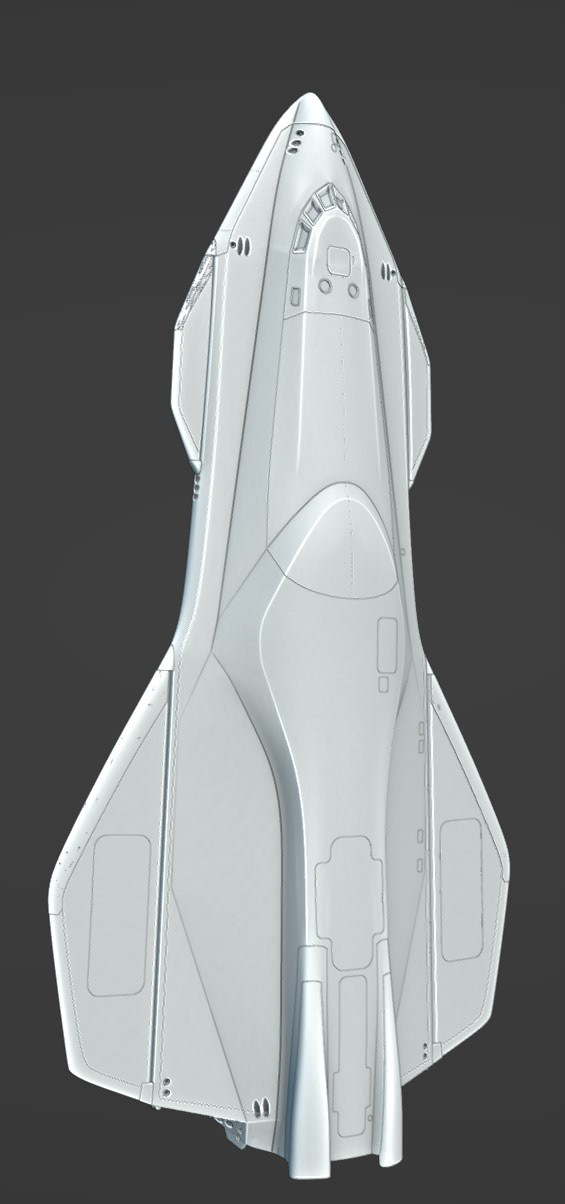 Spaceship model