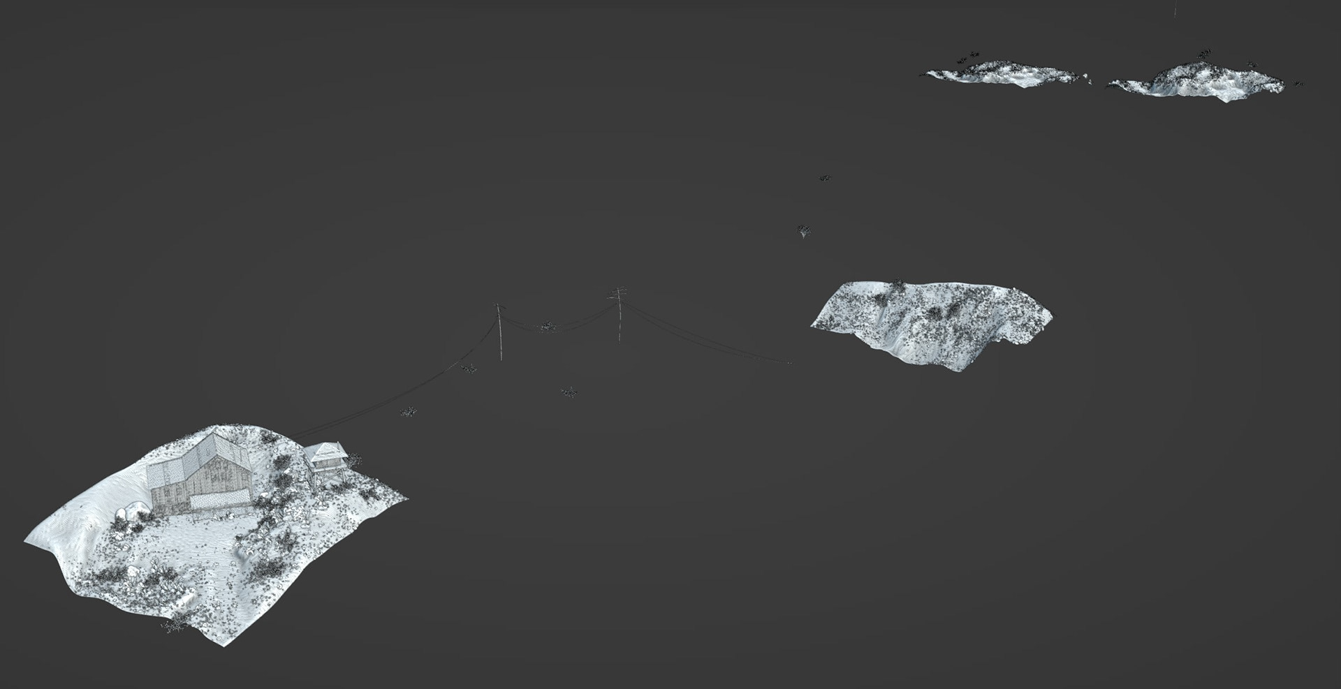 Foreground set layout