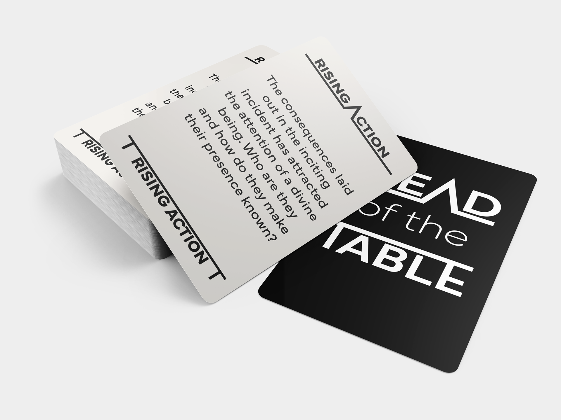 Head of the Table Card game sample
