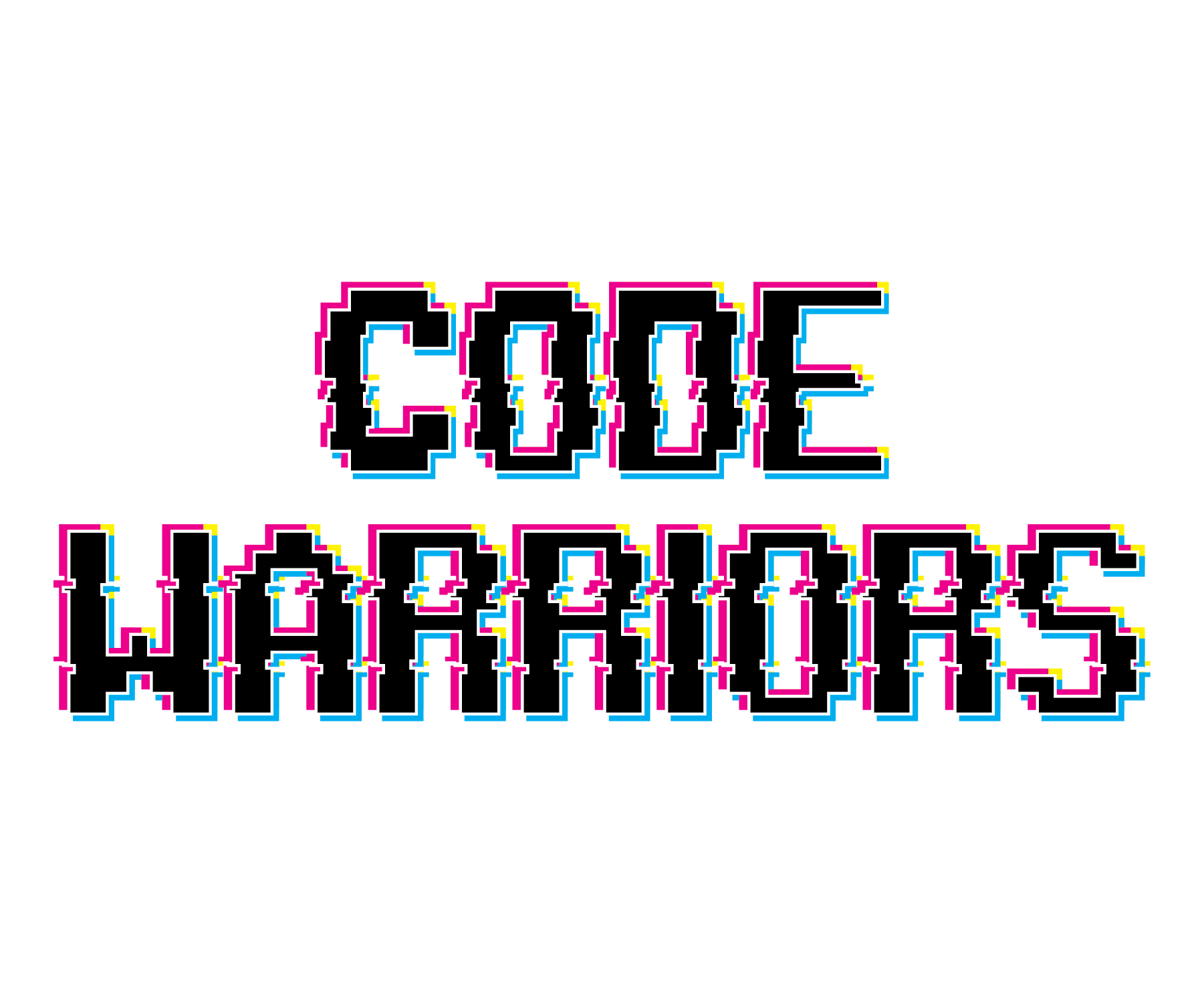 Code Warriors Logo Black
