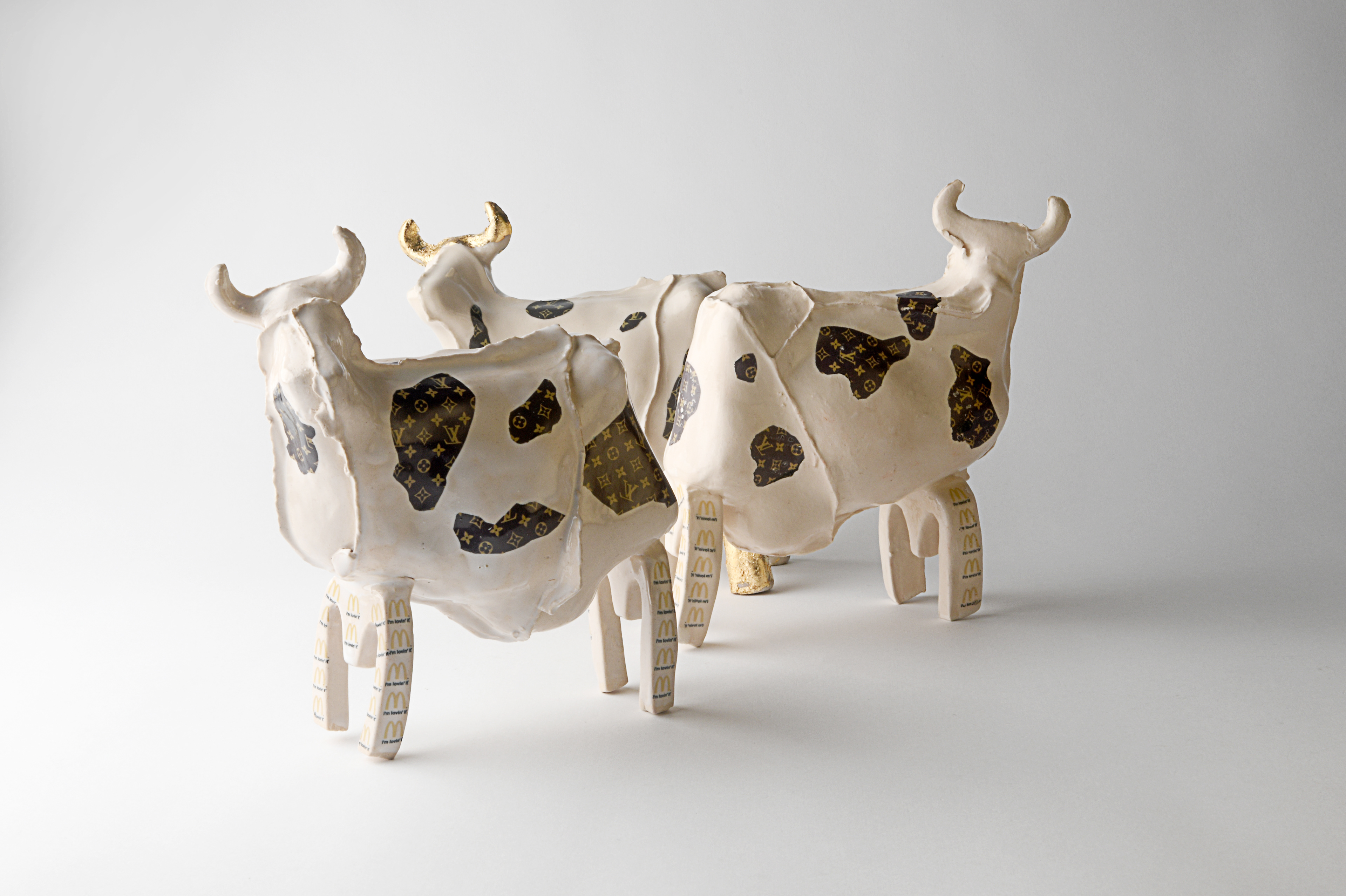 Fashion & Fast Food Branded Cows