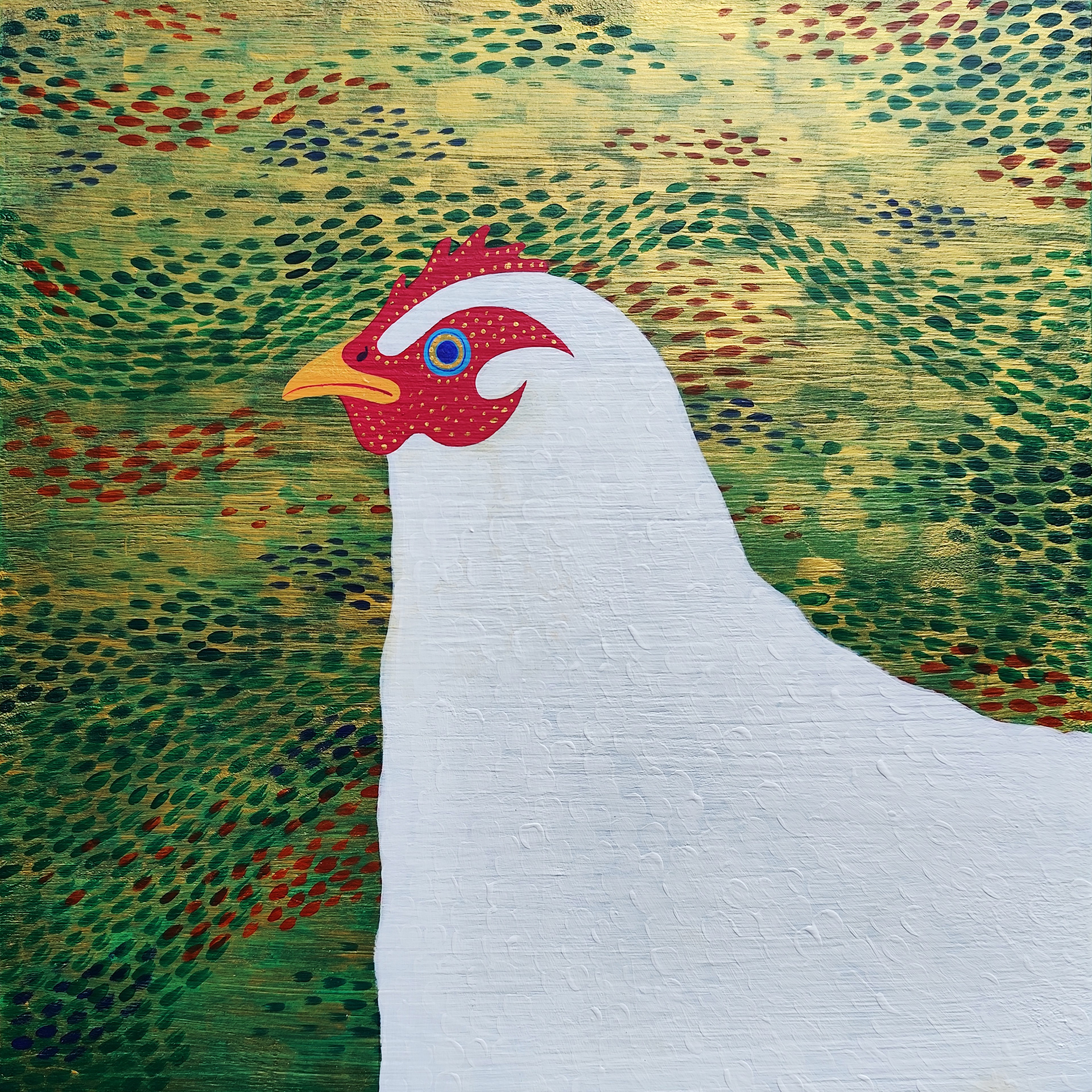 "Gallina 6" 30x30cm
