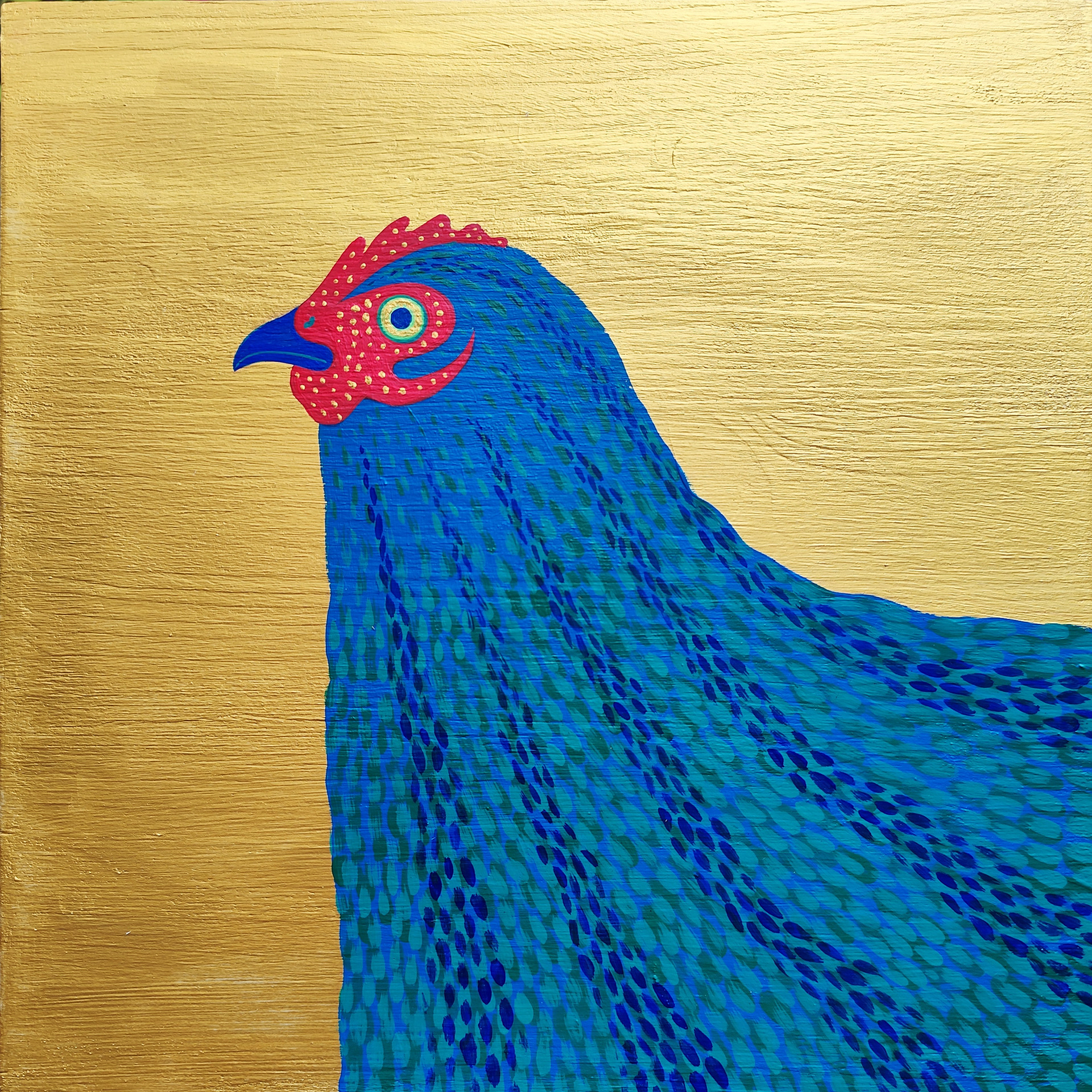 "Gallina 5" 30x30cm