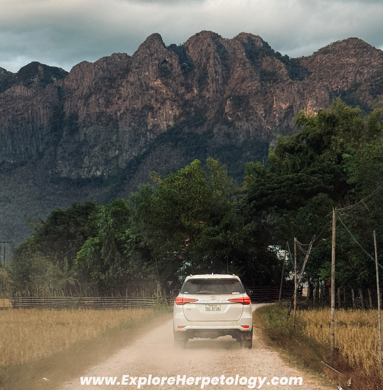 Views on the way to our resort.