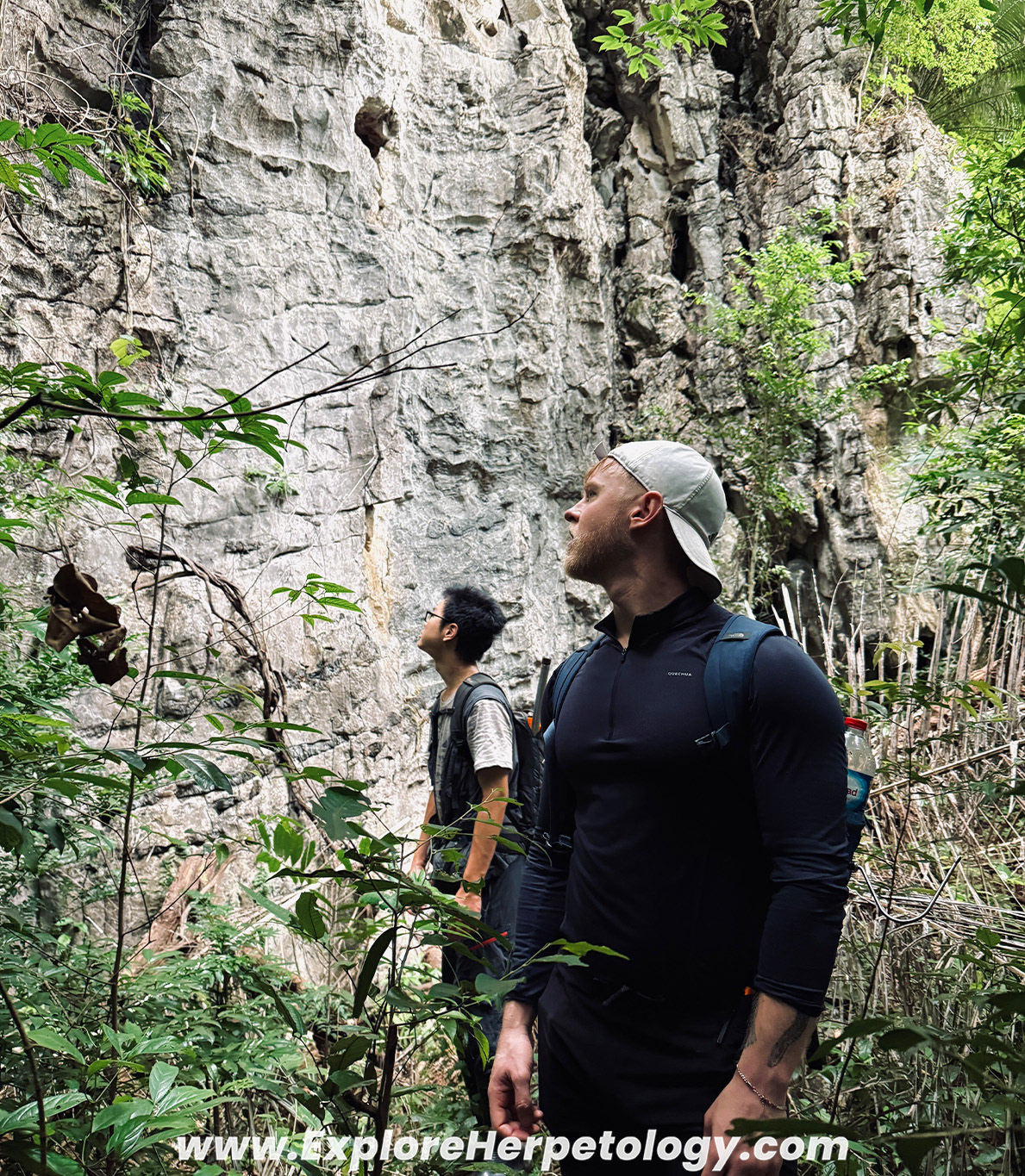 Hiking in Khammouane.