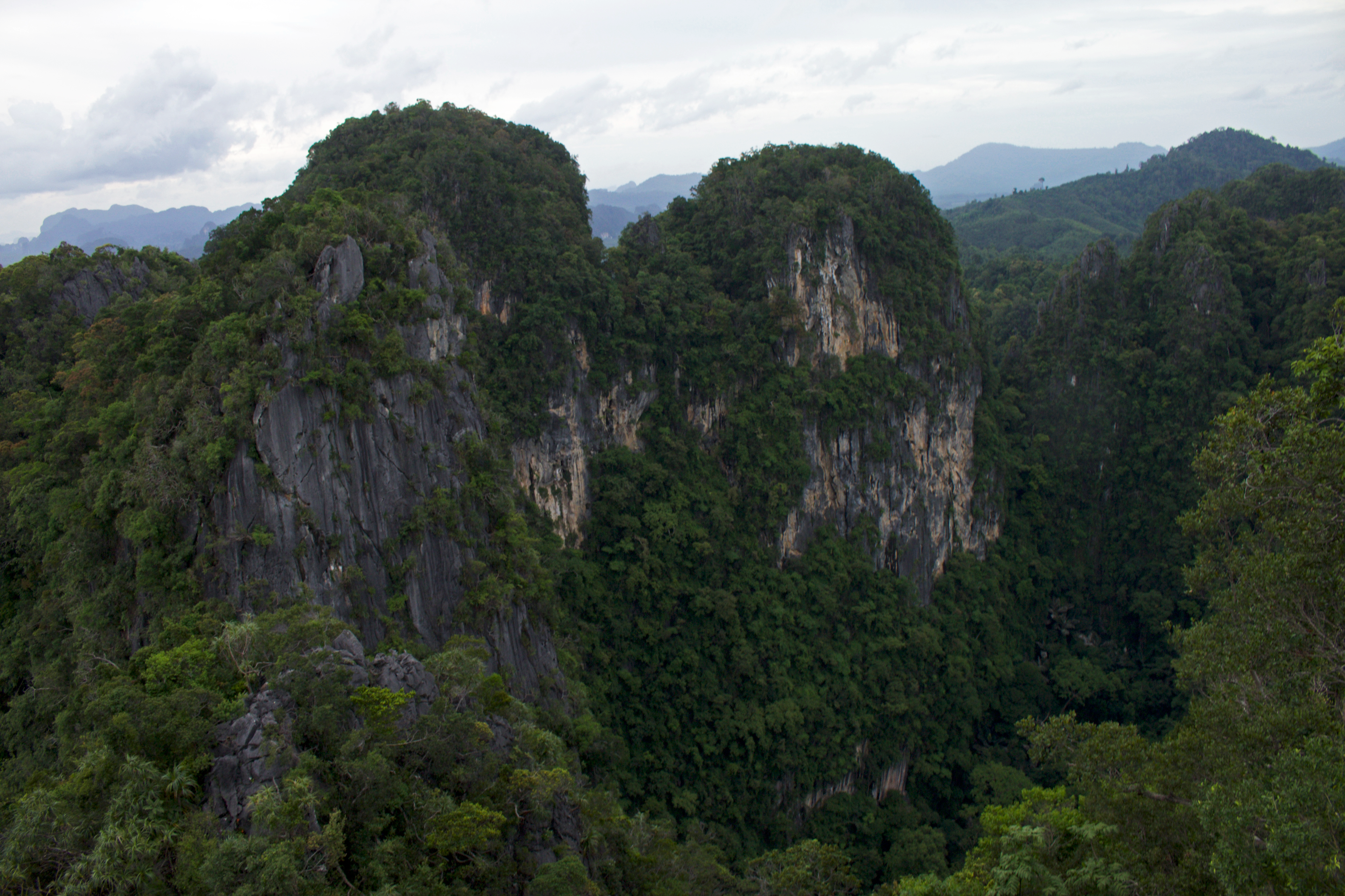 Karst limestone mountains, Krabi