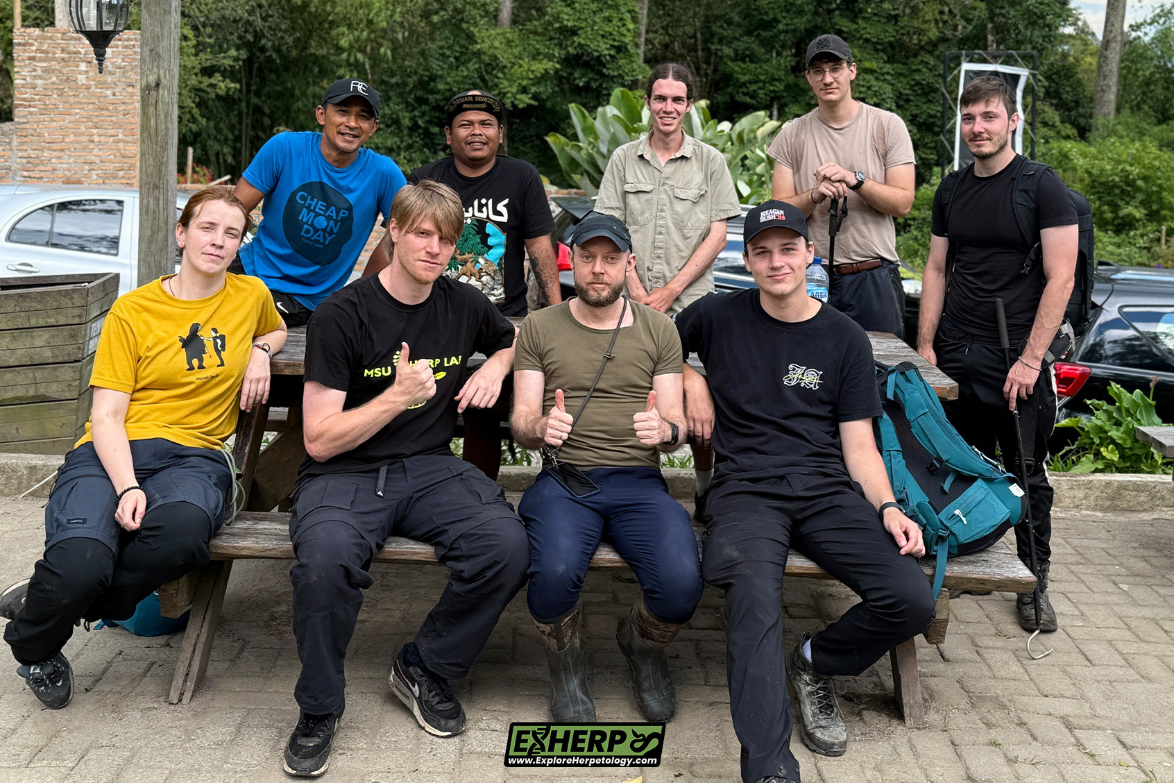 Expedition Sumatra 2025 group pic.