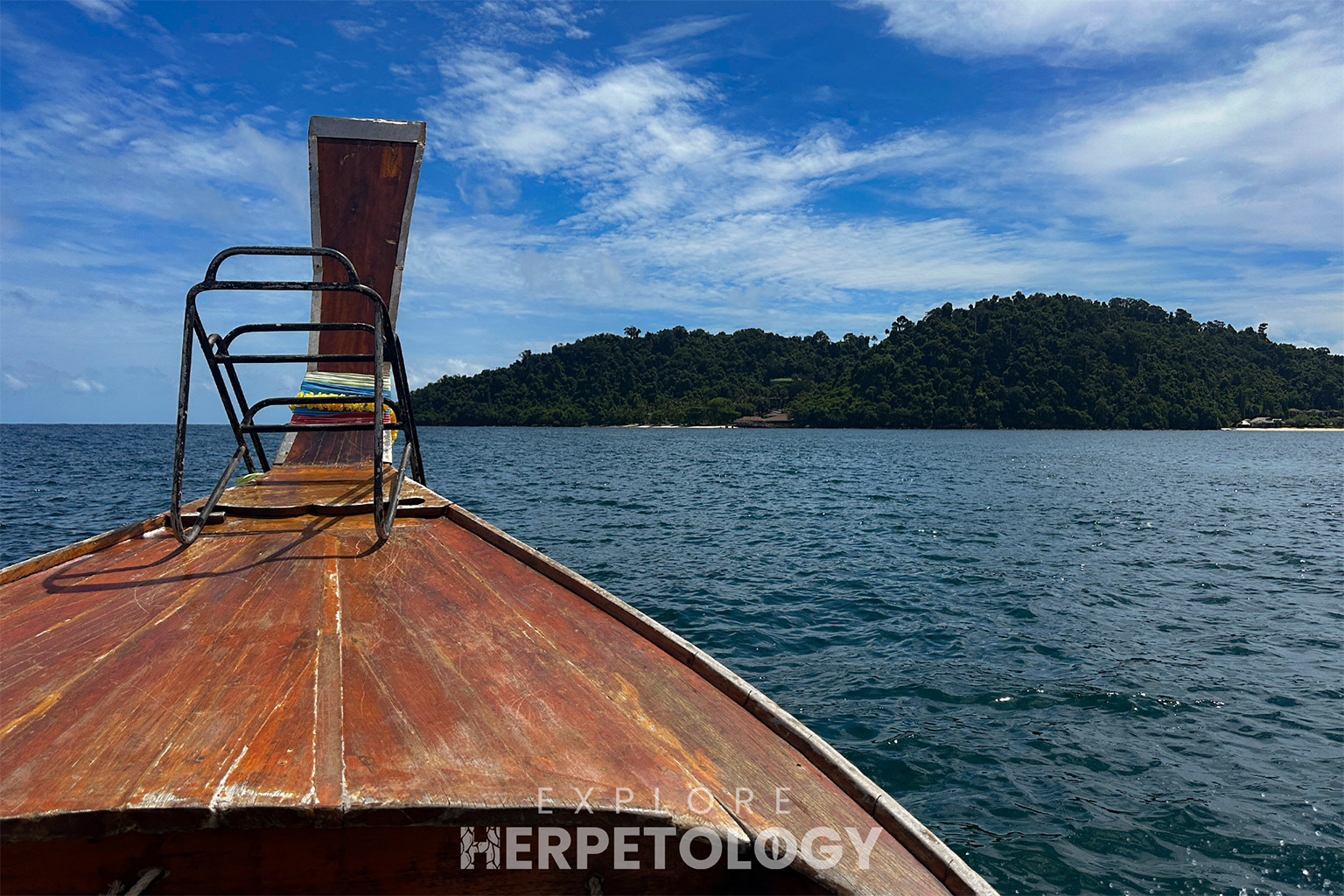En-route to Snake Island.