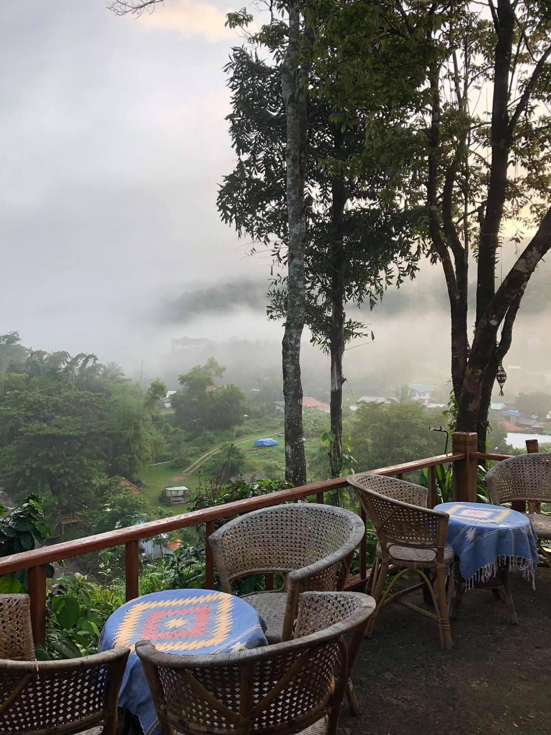 View from the restaurant.