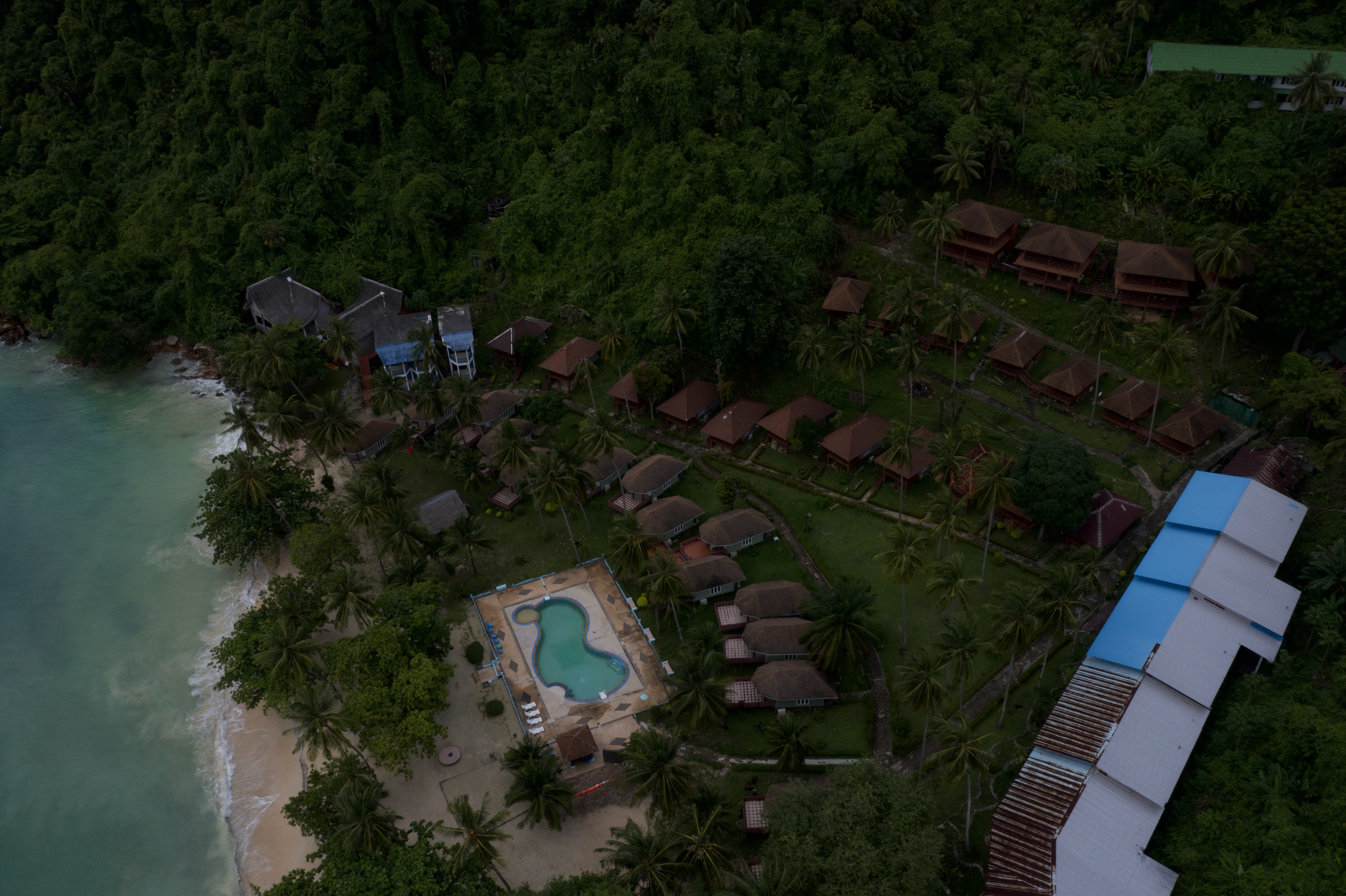 Accommodation on Snake Island