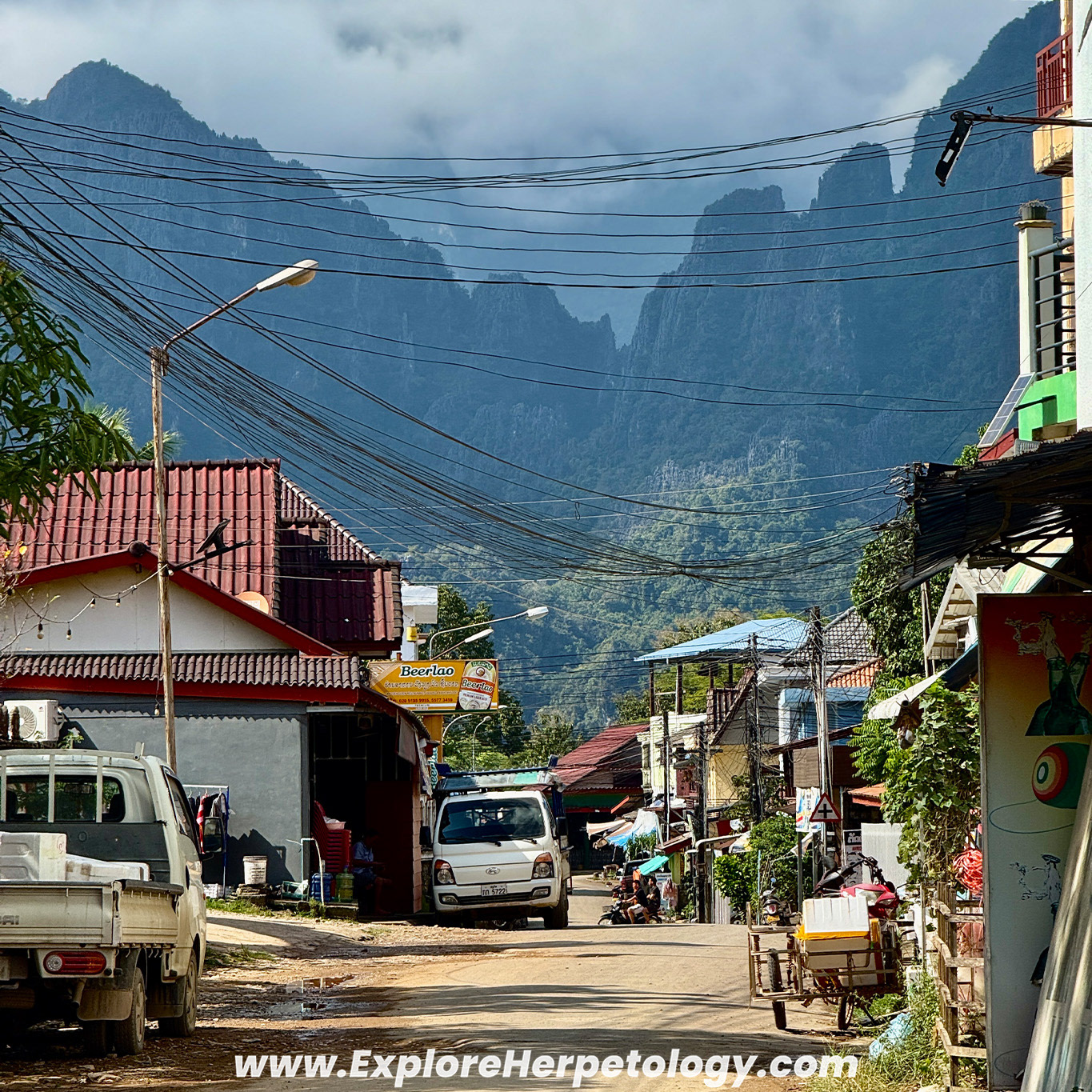 Vang Vieng City.
