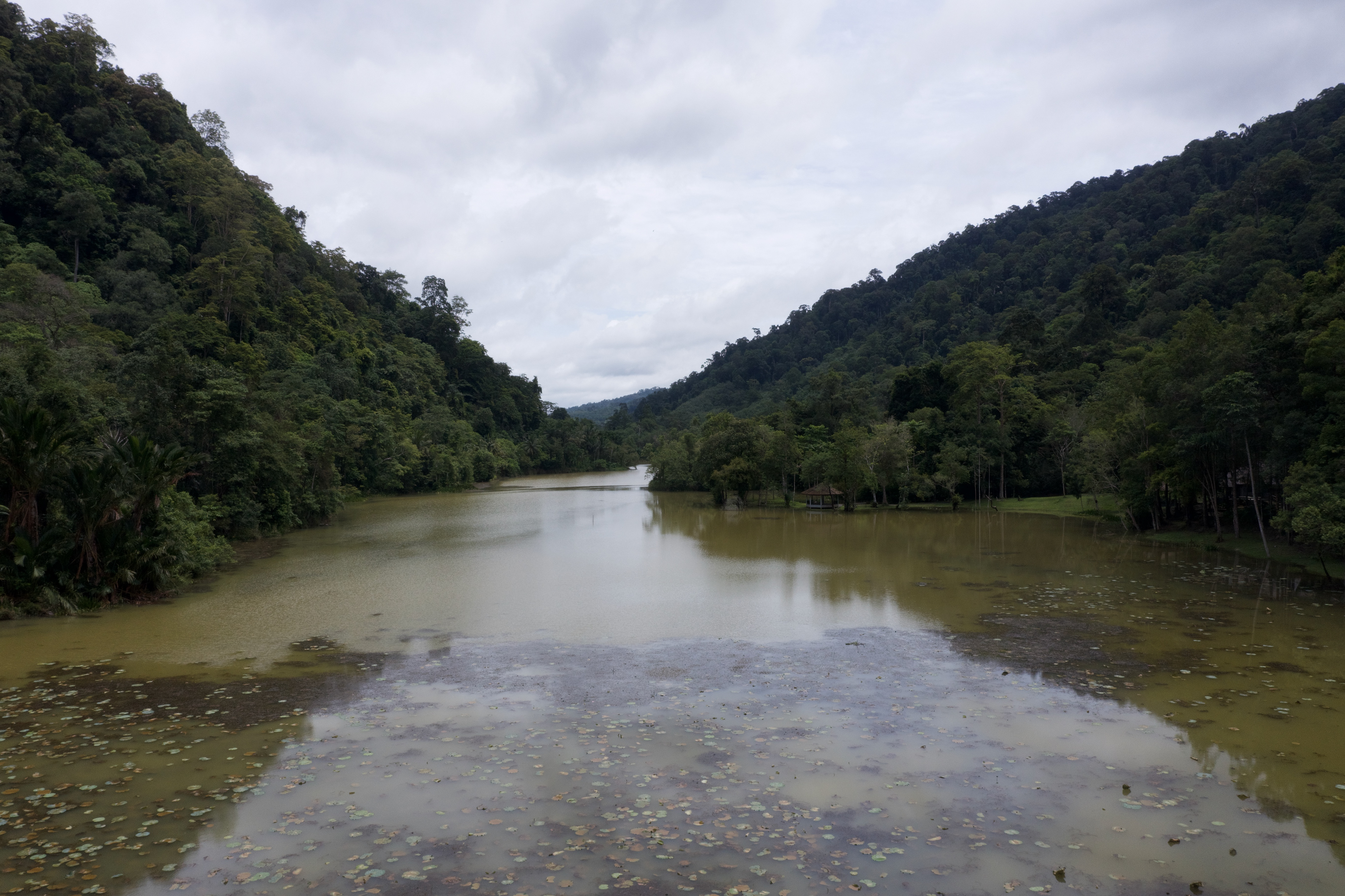 Natural lake in Satun