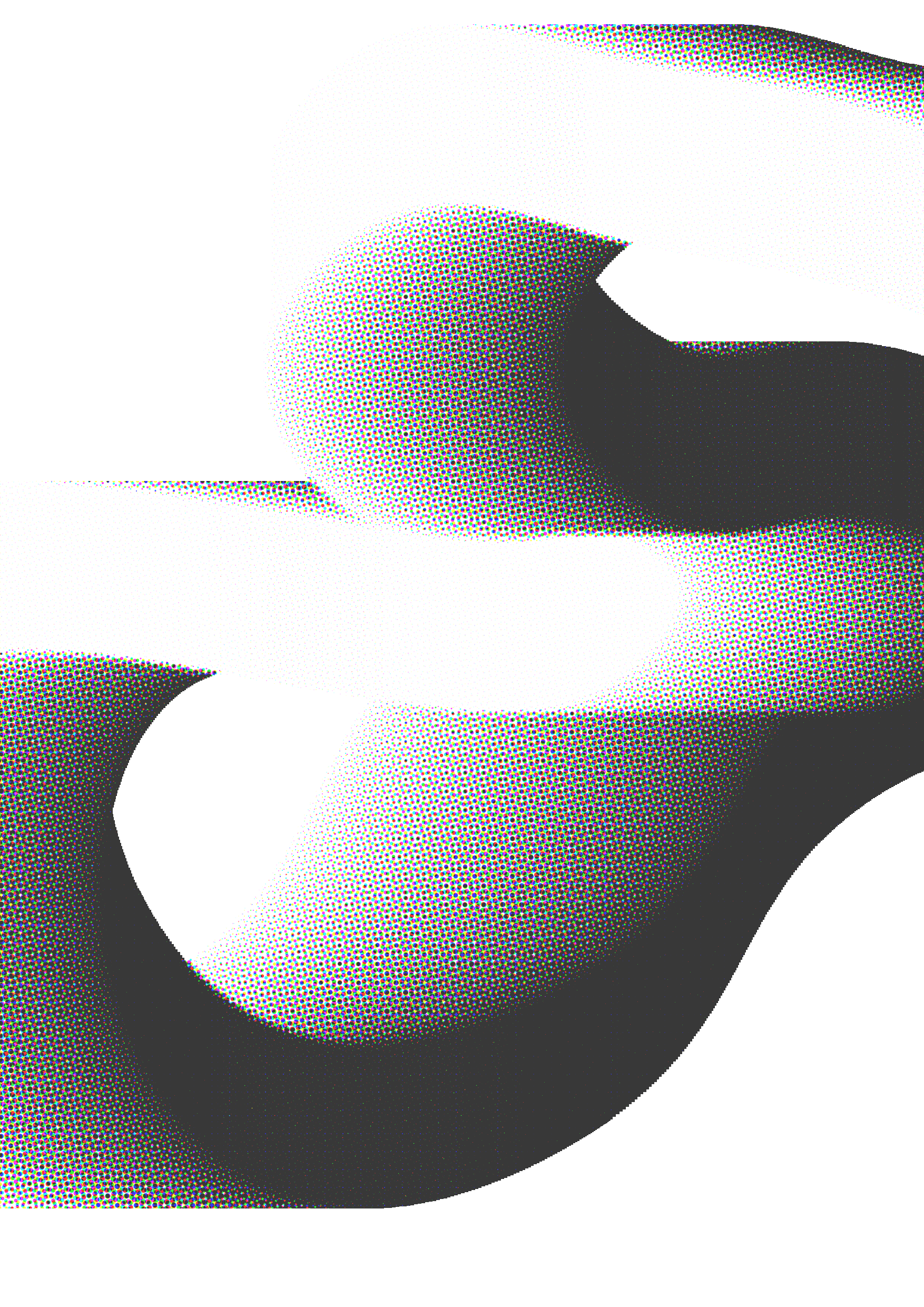 Halftone Blend - The S Curve