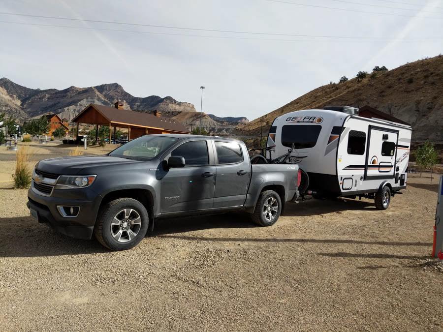 Our first night, let the RV adventures begin!