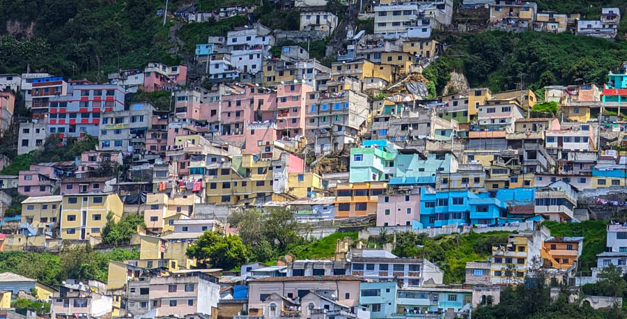 Colorful barrio