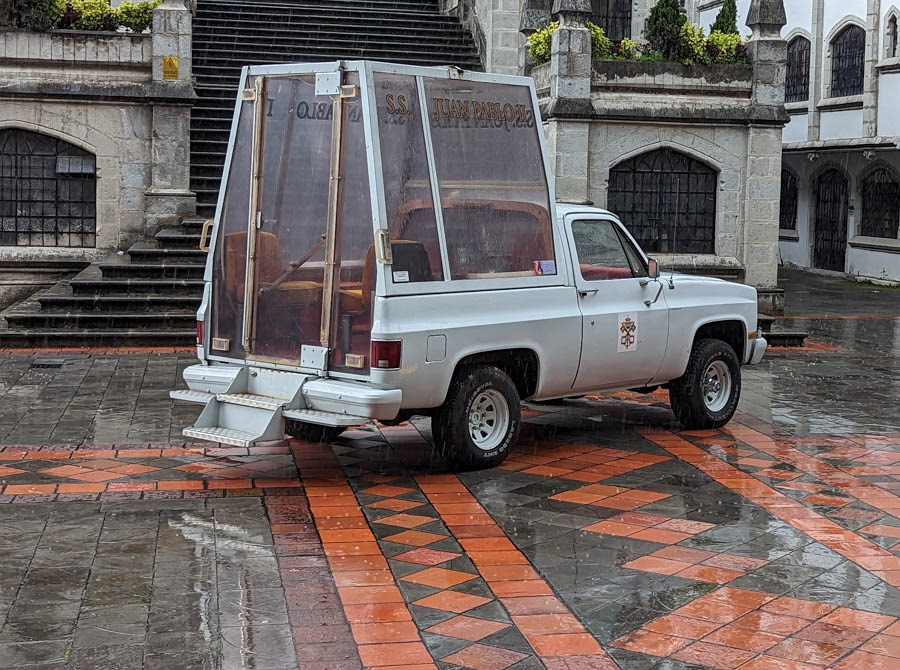 The Pope Mobile
