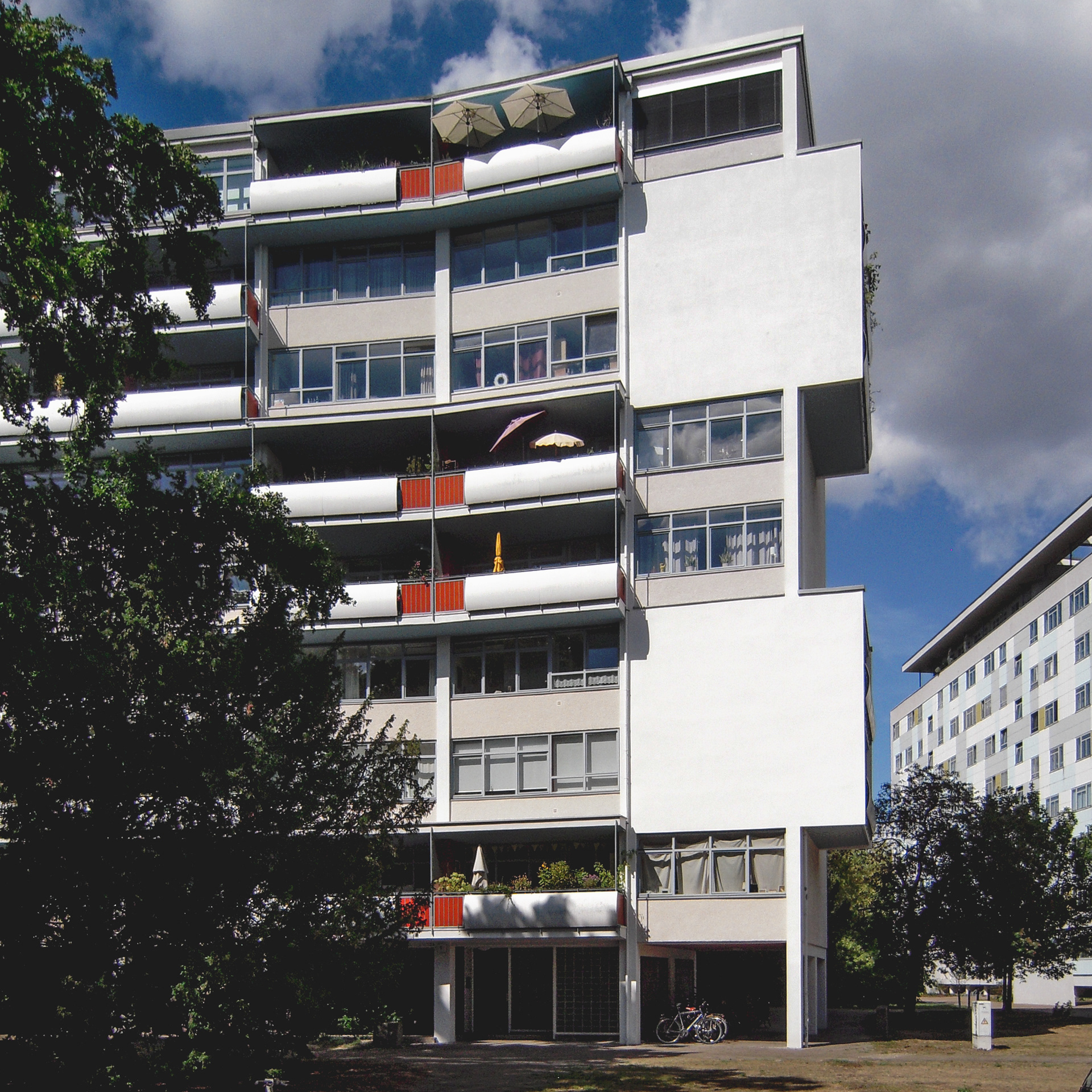 Händelallee 3–9  -  W. Gropius – TAC, W. Ebert