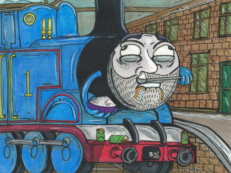 Thomas Gets Tanked