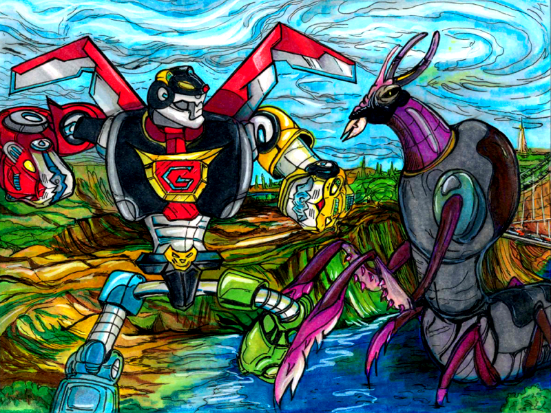 GoTron Ferrets Battle